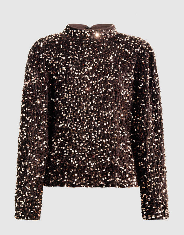 Sequin Top Bruin SHOEBY GIRLS