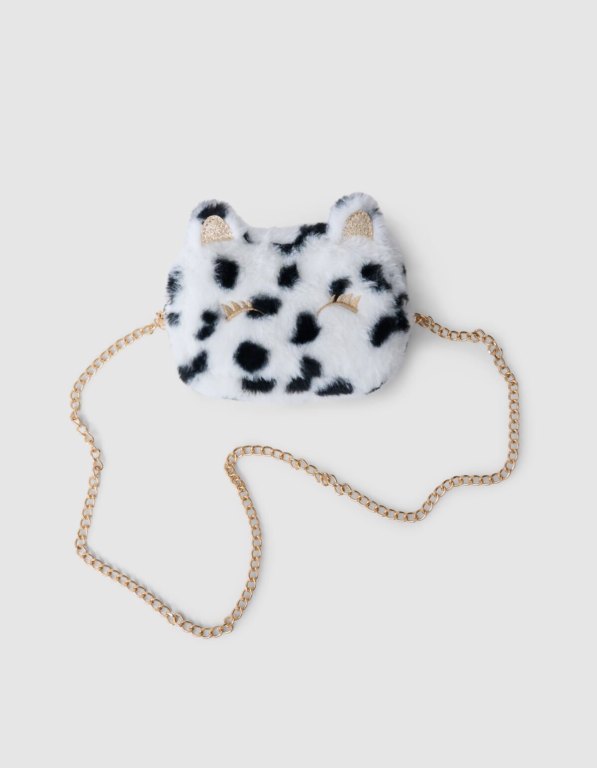 Cow Glitter Tas Wit SHOEBY ACCESSOIRES