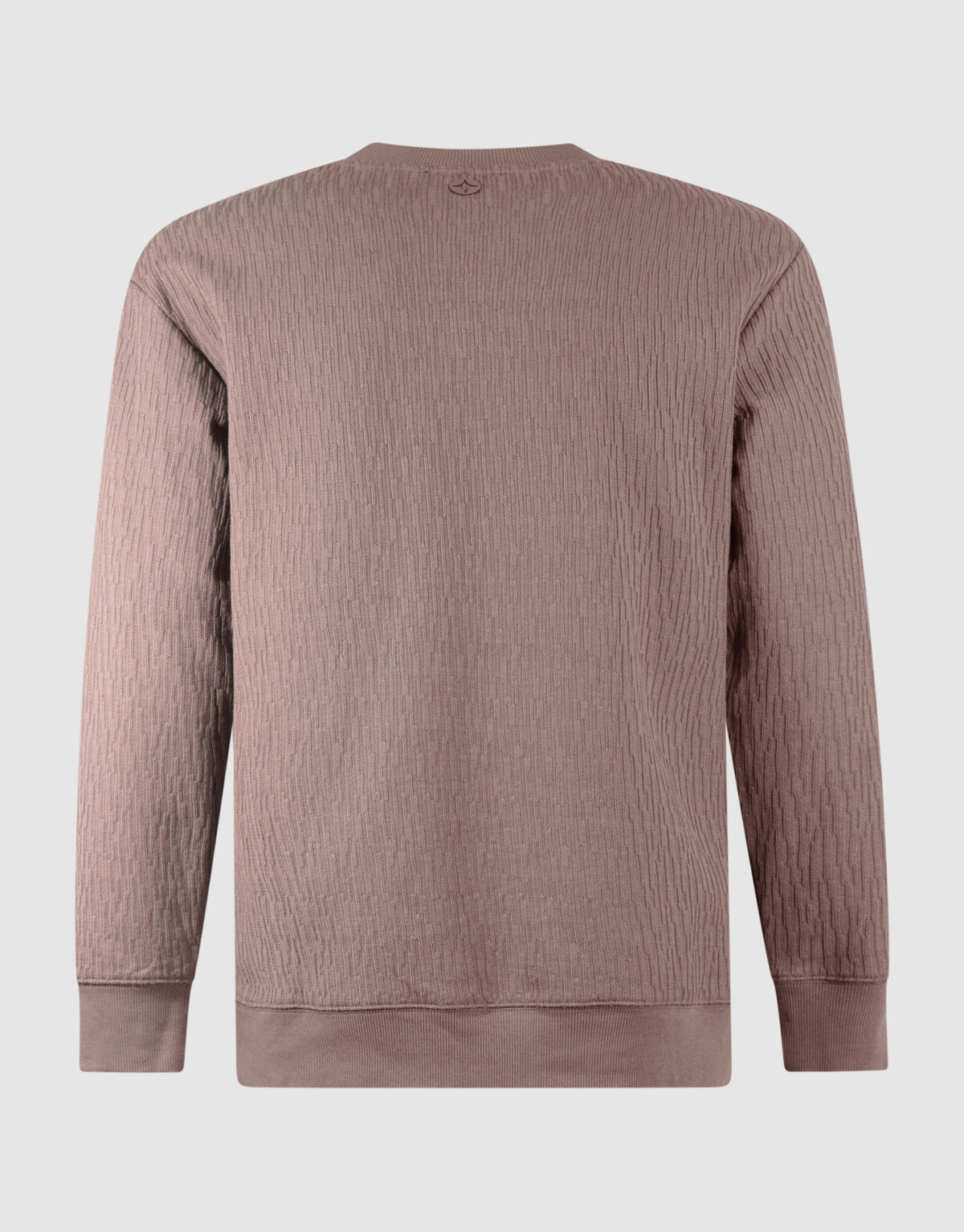 Structuur Sweater Lichtbruin SHOEBY MEN