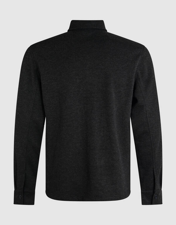 Soft Overshirt Donkergrijs SHOEBY MEN