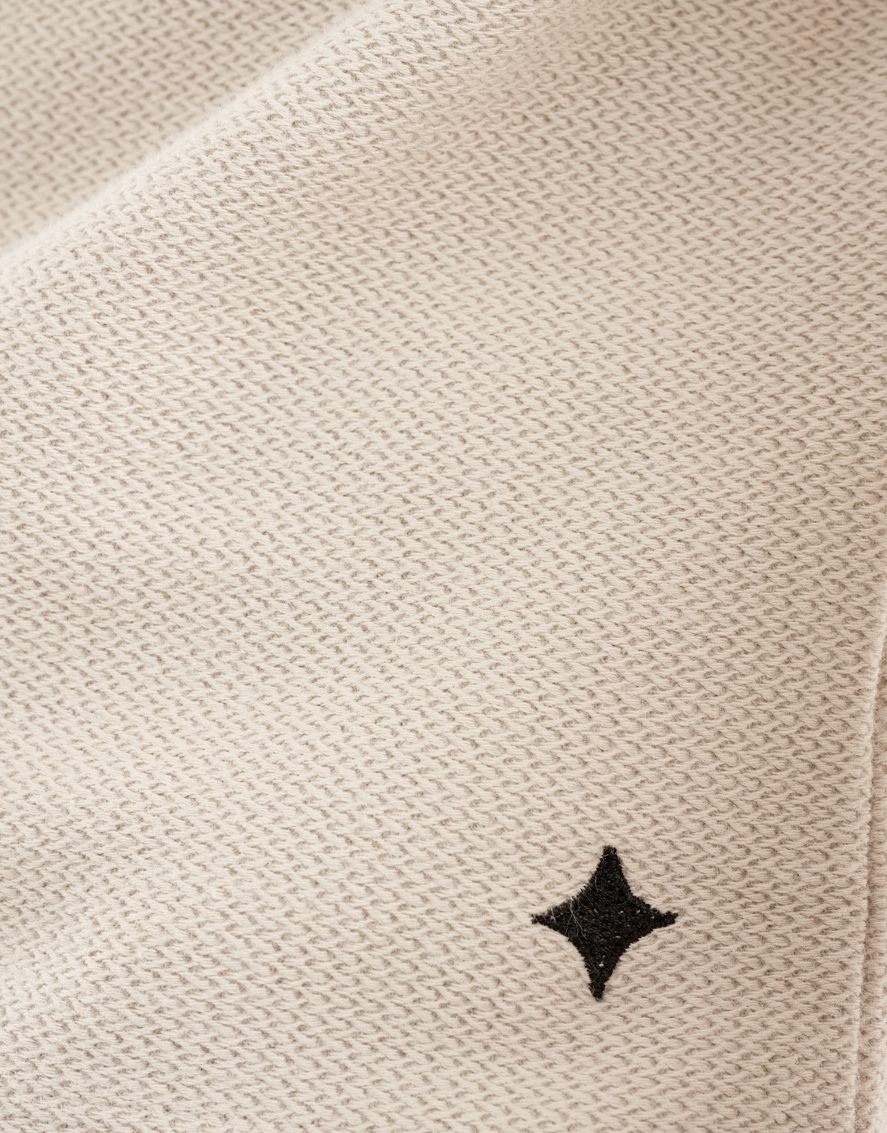 Structuur T-shirt Beige SHOEBY MEN