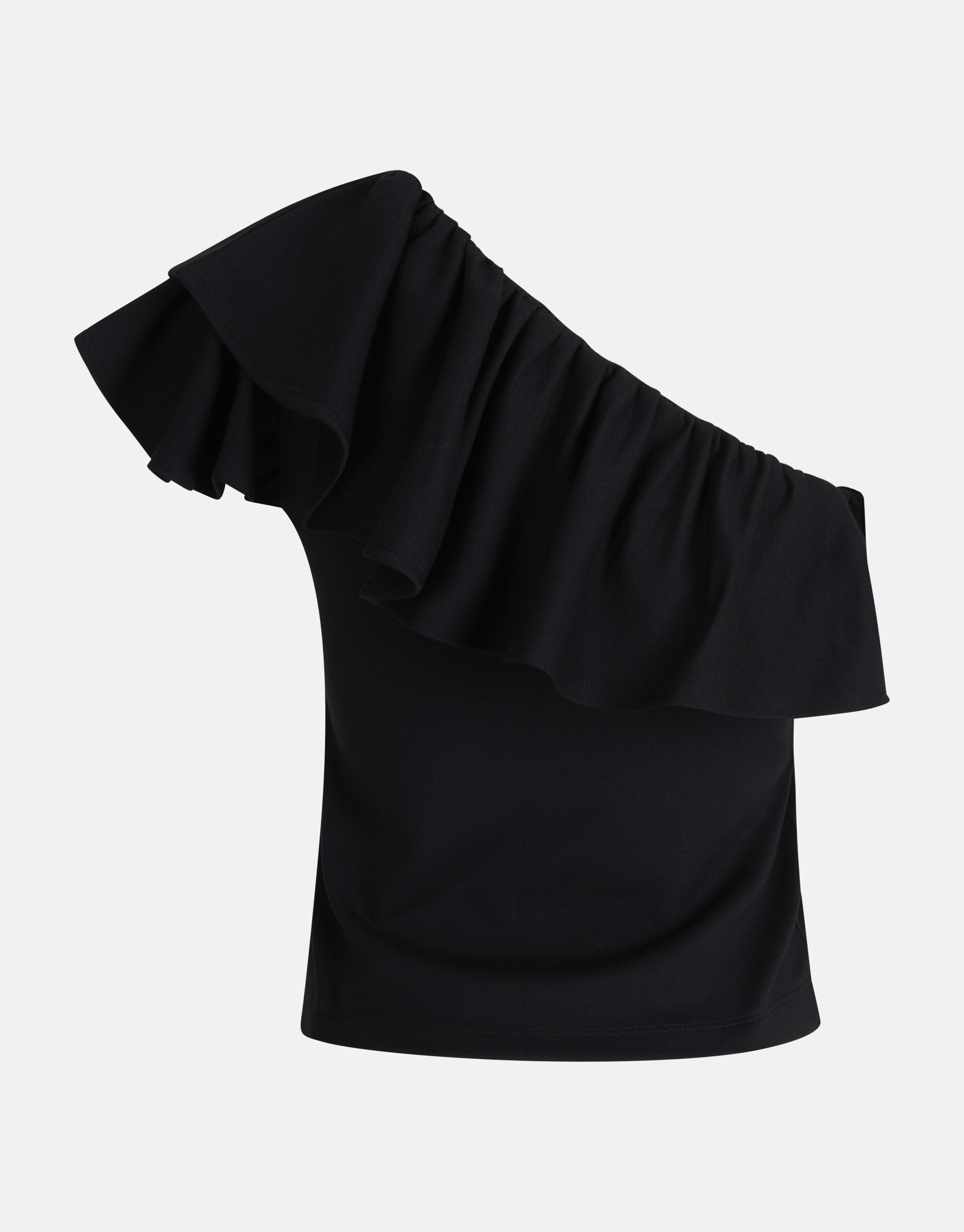 Ruffle Top Zwart SHOEBY WOMEN