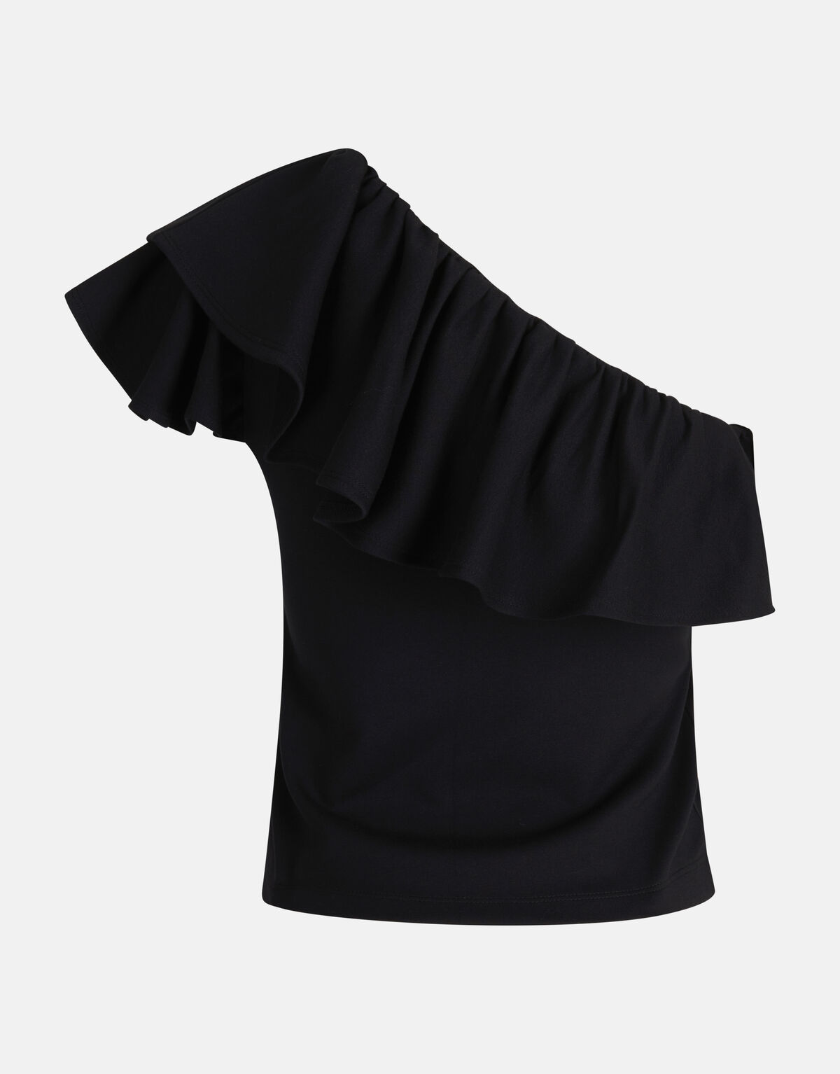 Ruffle Top Zwart SHOEBY WOMEN
