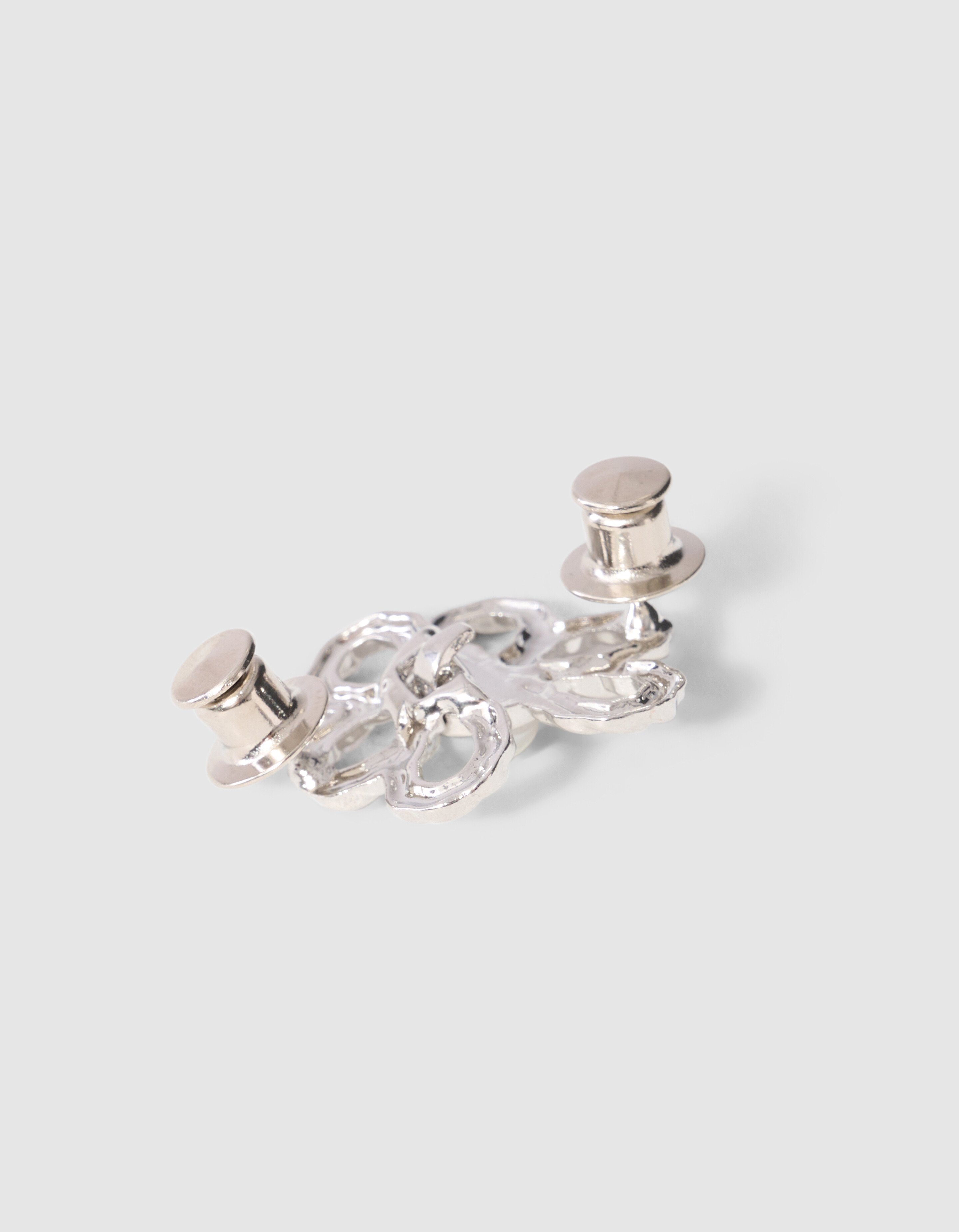 Flower Jeans Pins Zilver SHOEBY ACCESSOIRES