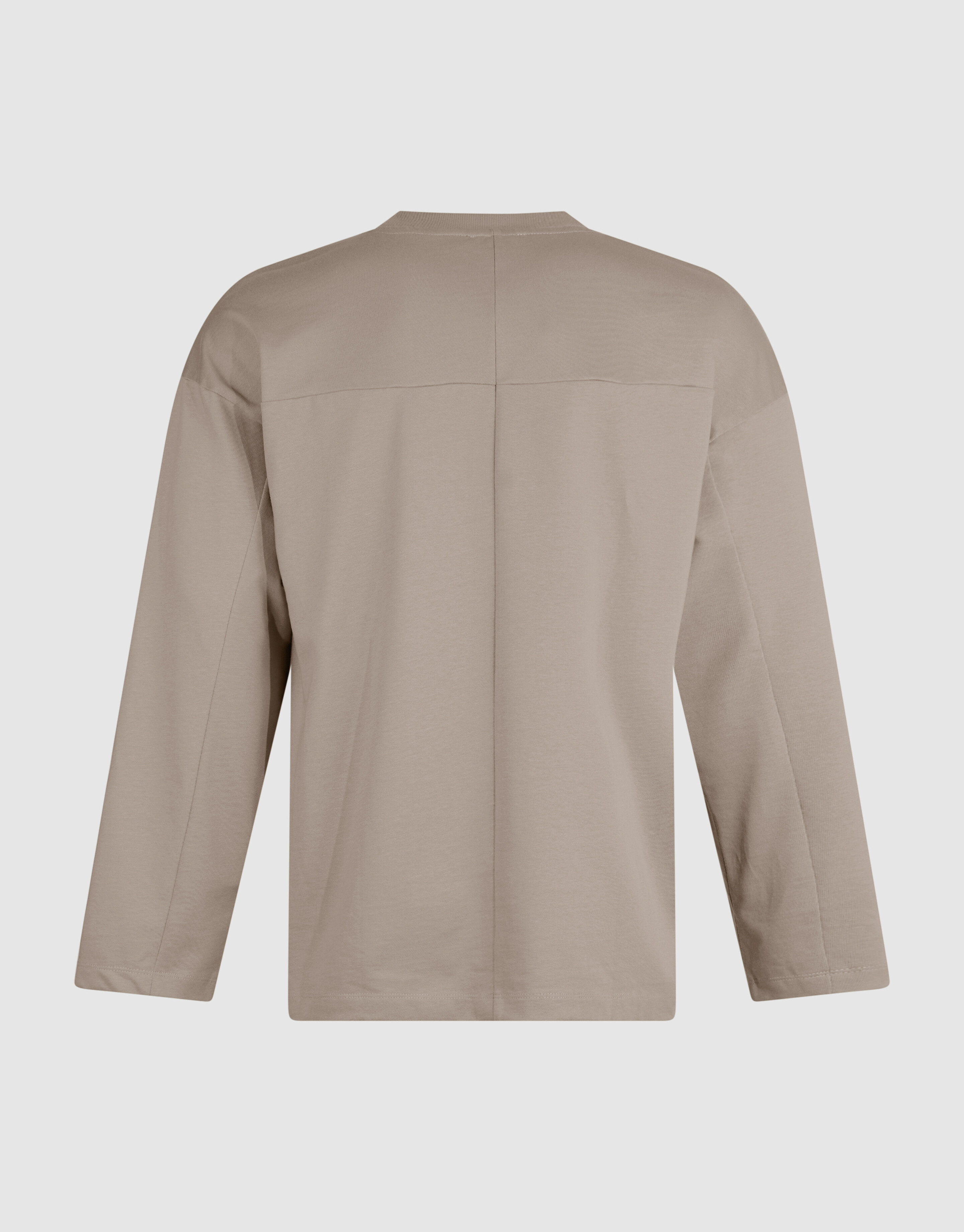 Basis Relaxed Fit Longsleeve Lichtgroen SHOEBY MEN