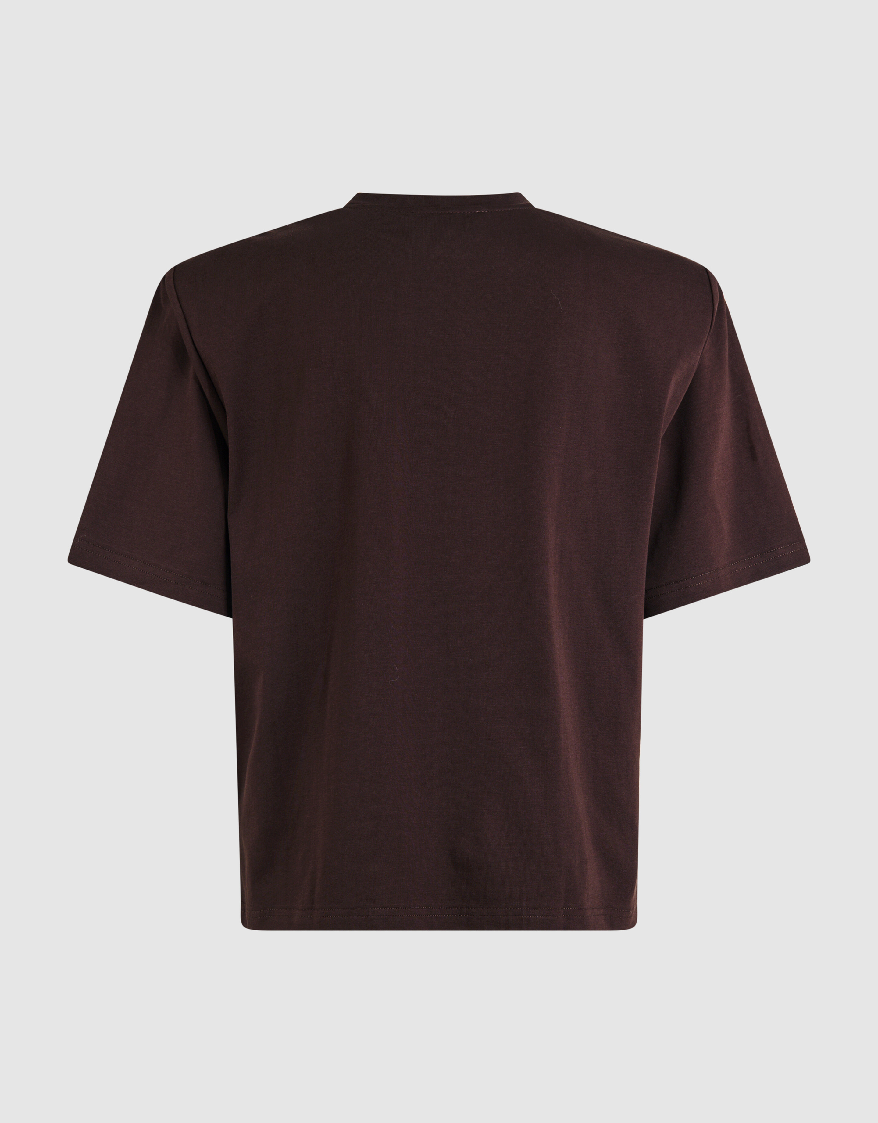 Padded T-shirt Donkerbruin SHOEBY WOMEN