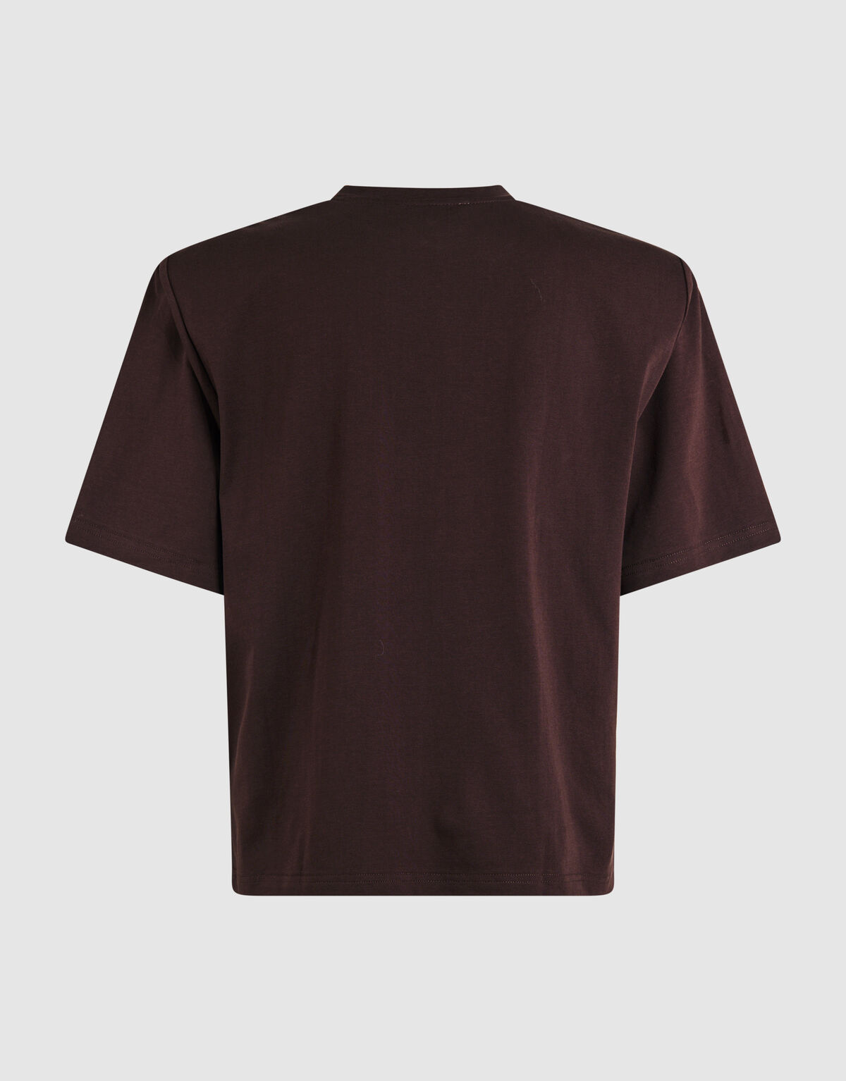 Padded T-shirt Donkerbruin SHOEBY WOMEN