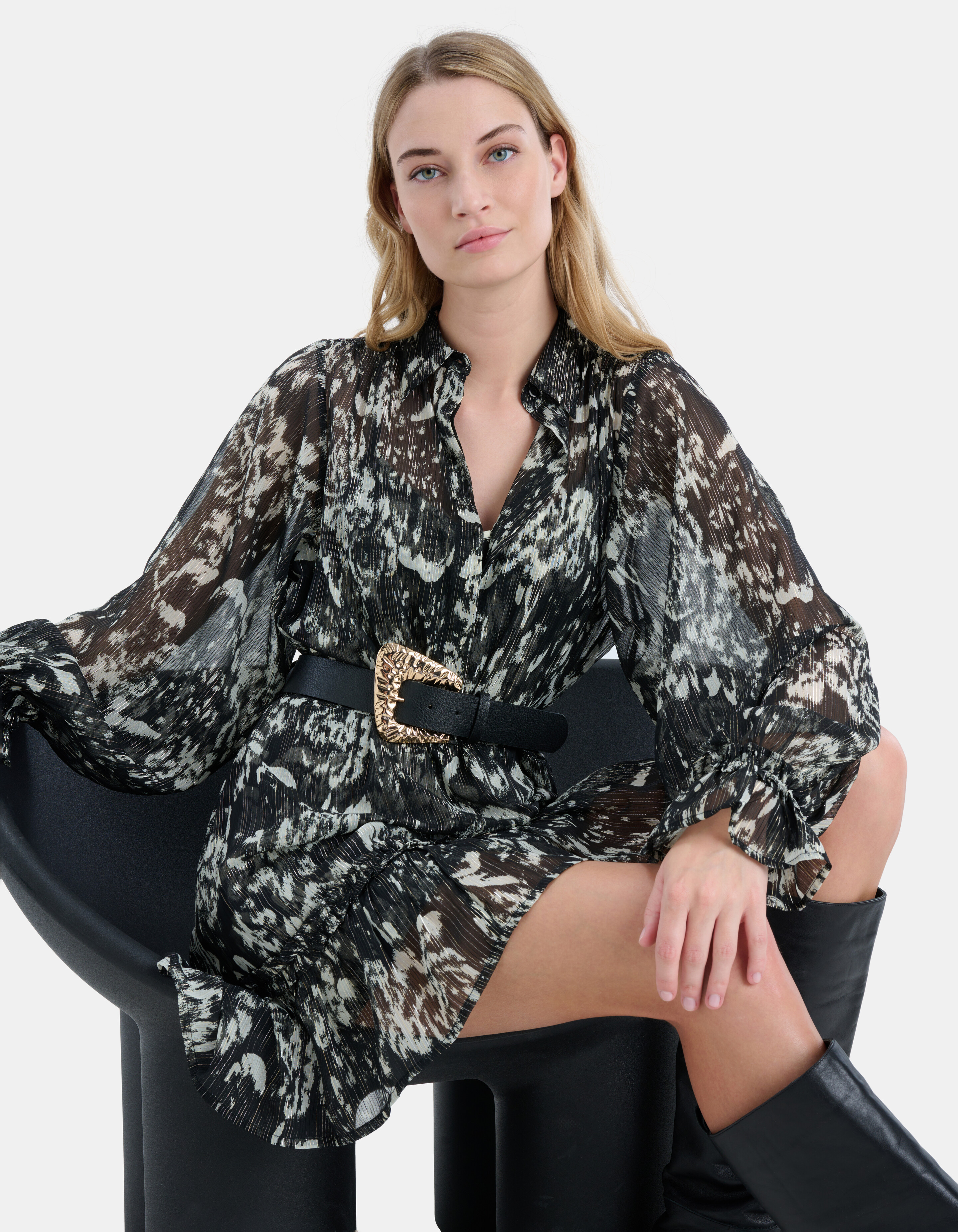 Glam Chiffon Jurk EKSEPT