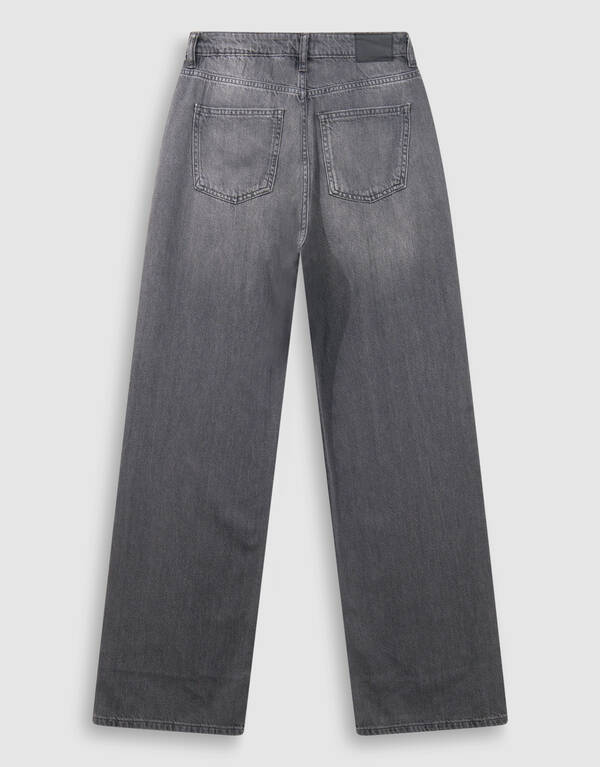 Soft Wide Leg Fit Jeans Grijs SHOEBY WOMEN