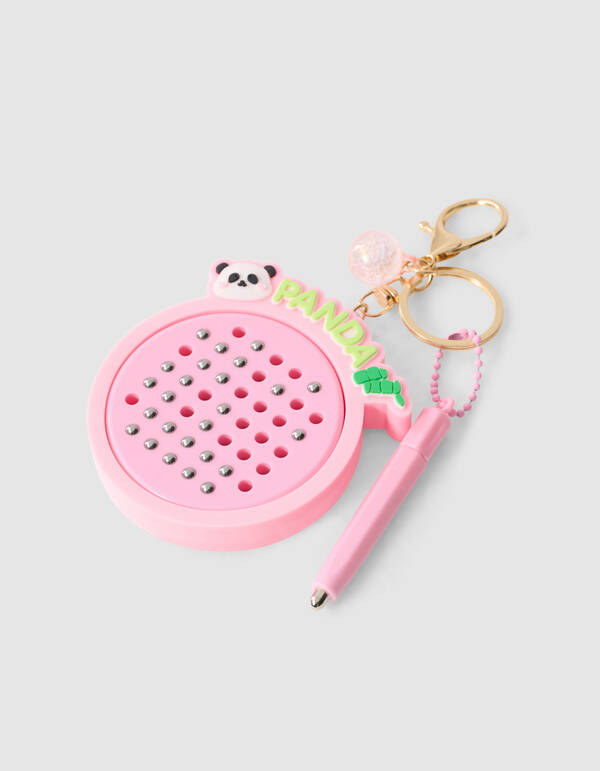Panda Ball Sleutelhanger Roze SHOEBY ACCESSOIRES