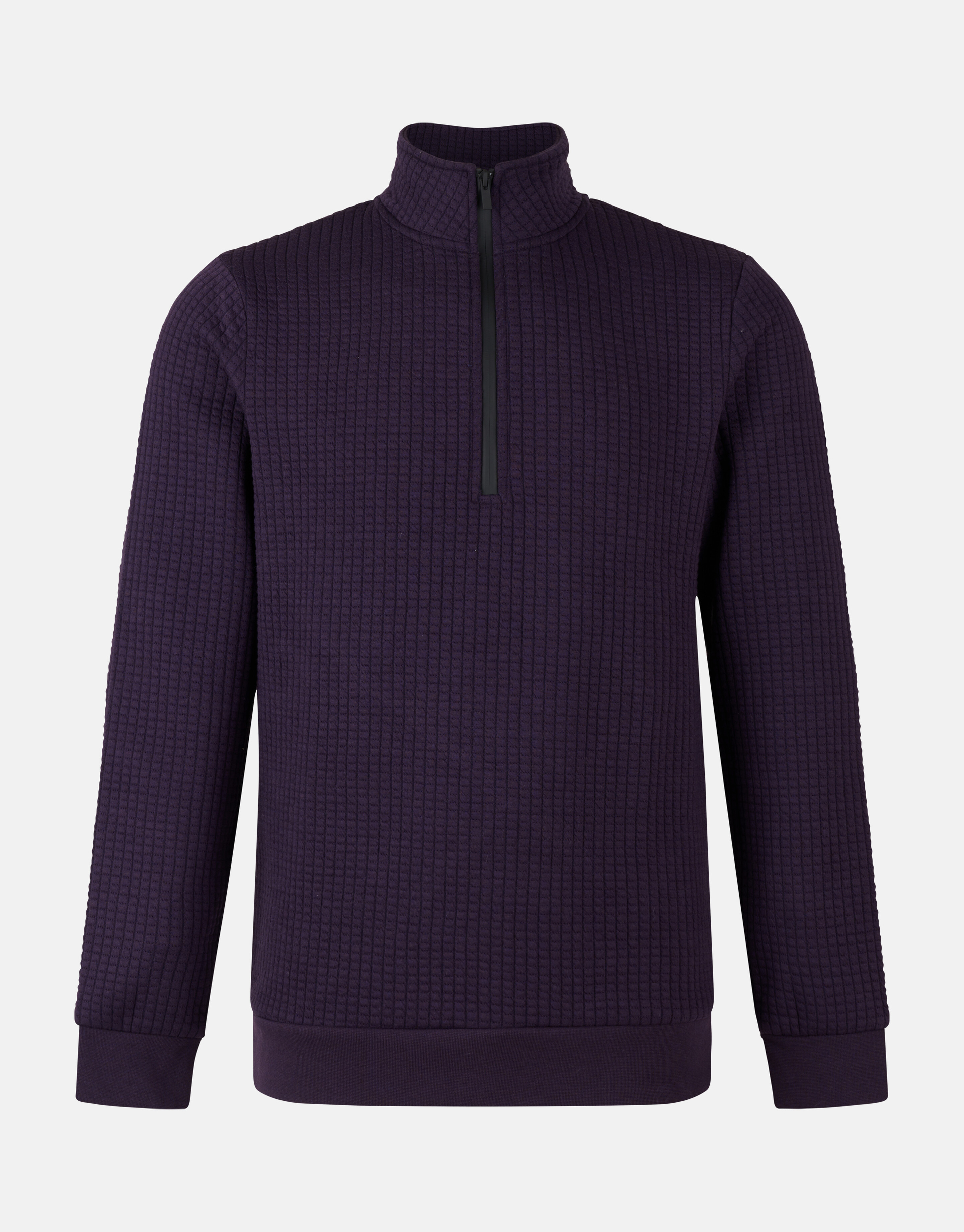 Zipper Sweater Paars SHOEBY MEN