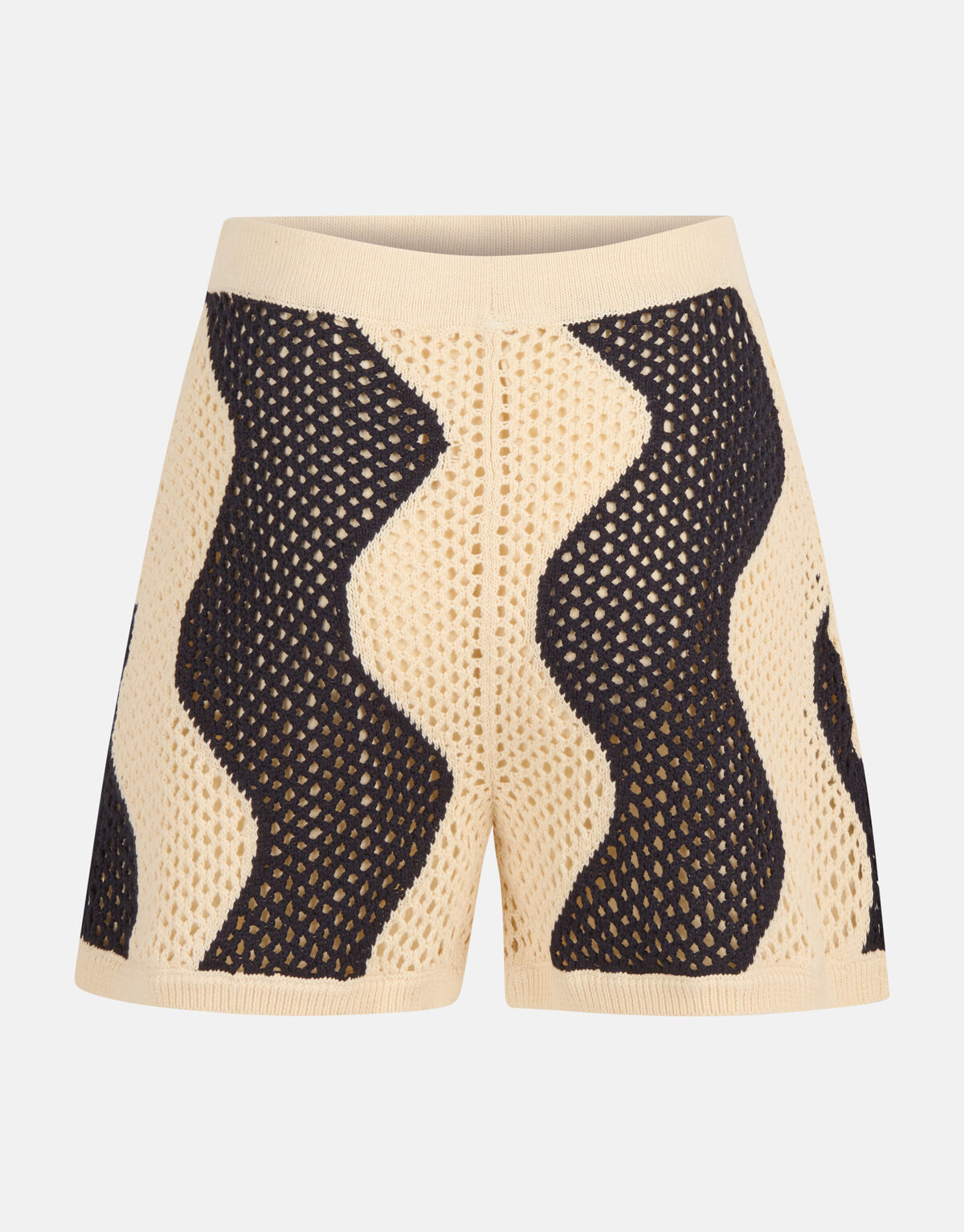 Crochet Short Gebroken Wit SHOEBY WOMEN