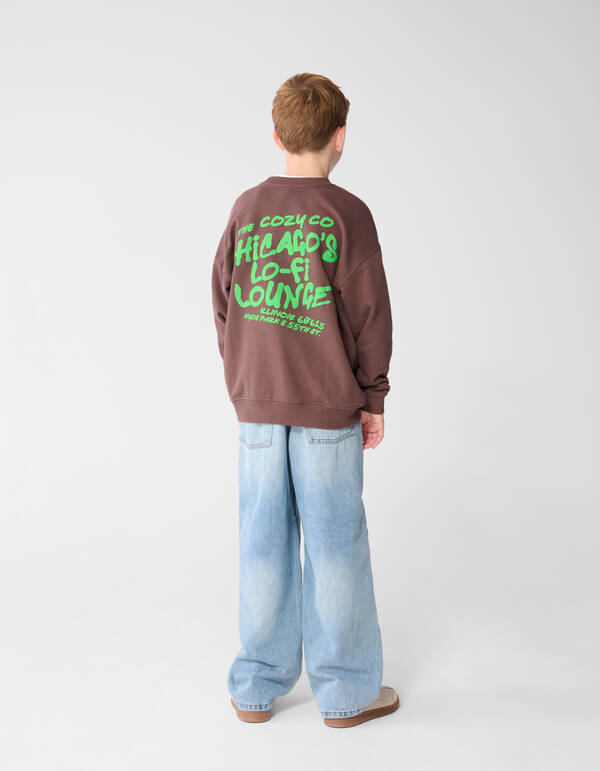 Ultra Baggy Fit Jeans Mediumstone SHOEBY BOYS