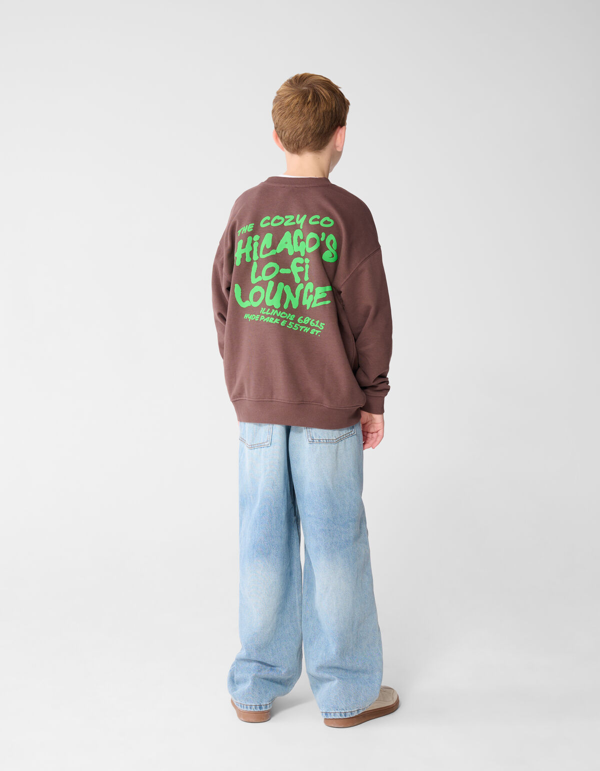 Ultra Baggy Fit Jeans Mediumstone SHOEBY BOYS