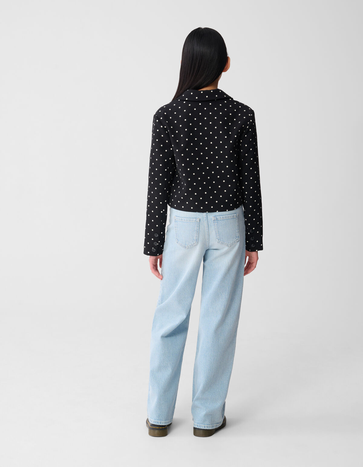 Stip Blazer Zwart SHOEBY GIRLS