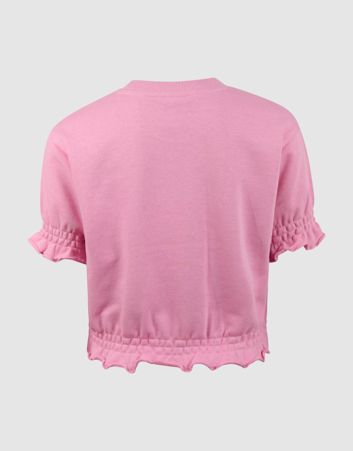 Ruffle Sweat Top Lichtroze SHOEBY GIRLS