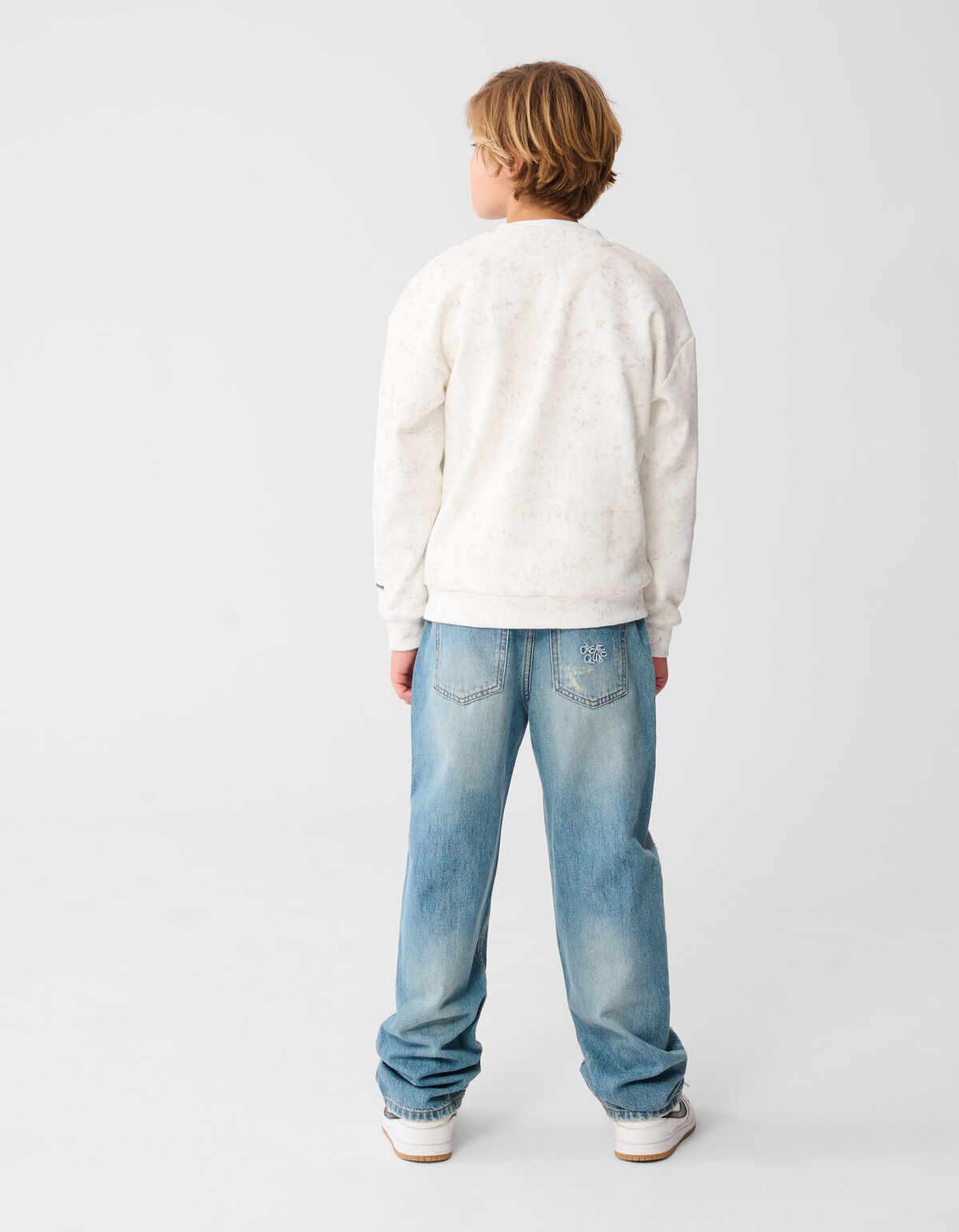 Connect Sweater Lichtgrijs SHOEBY BOYS