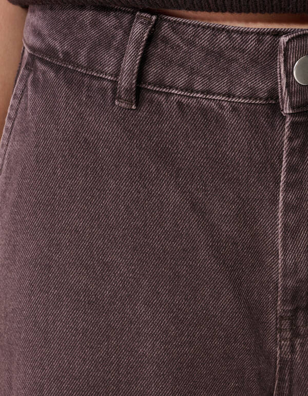 Barrel Fit Jeans Donkerbruin By Mieke SHOEBY WOMEN