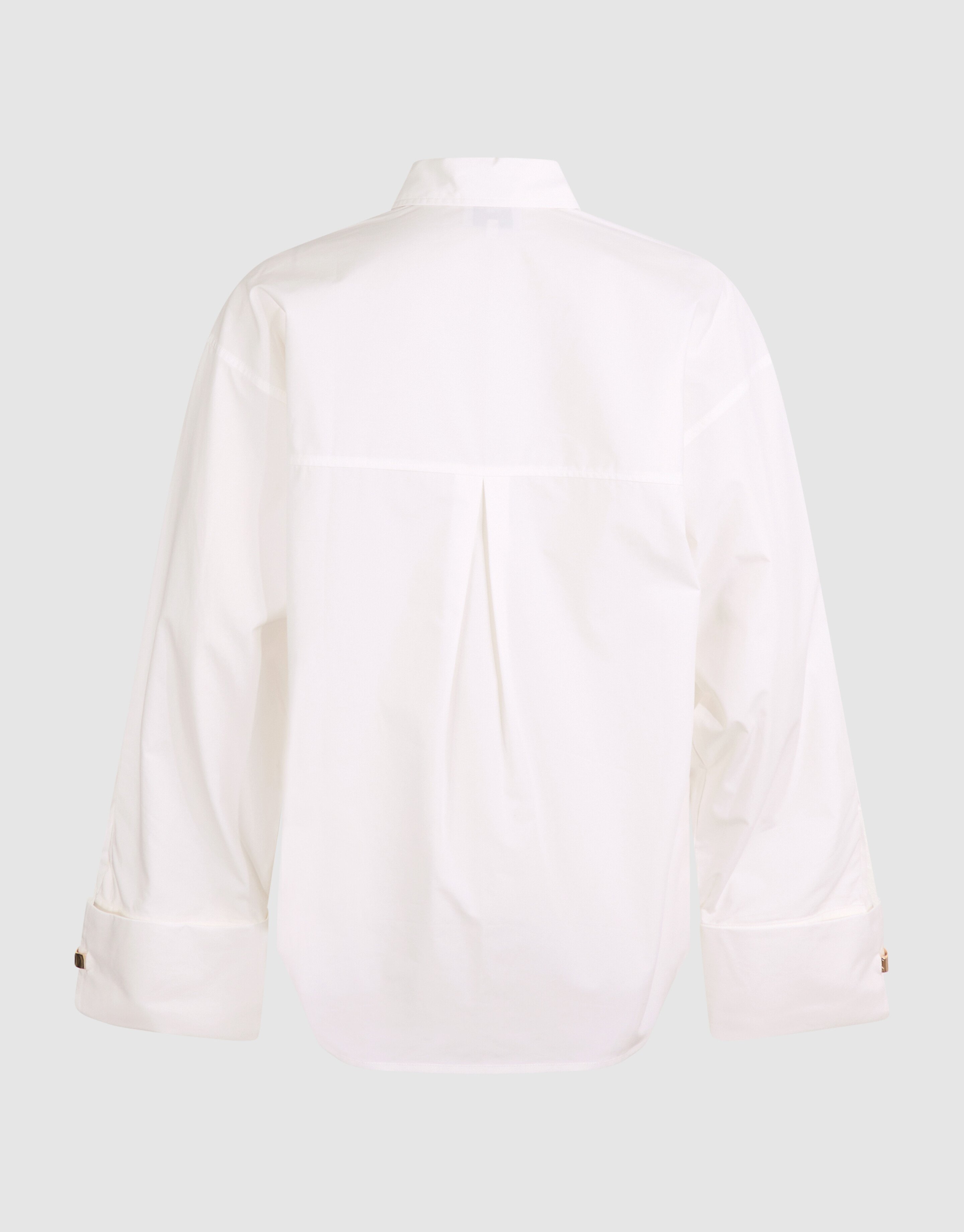 Oversized Ring Cuff Blouse Wit SHOEBY WOMEN