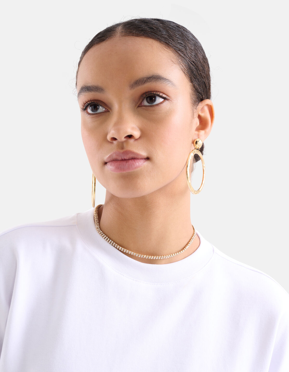 Strass Ketting Goud SHOEBY ACCESSOIRES