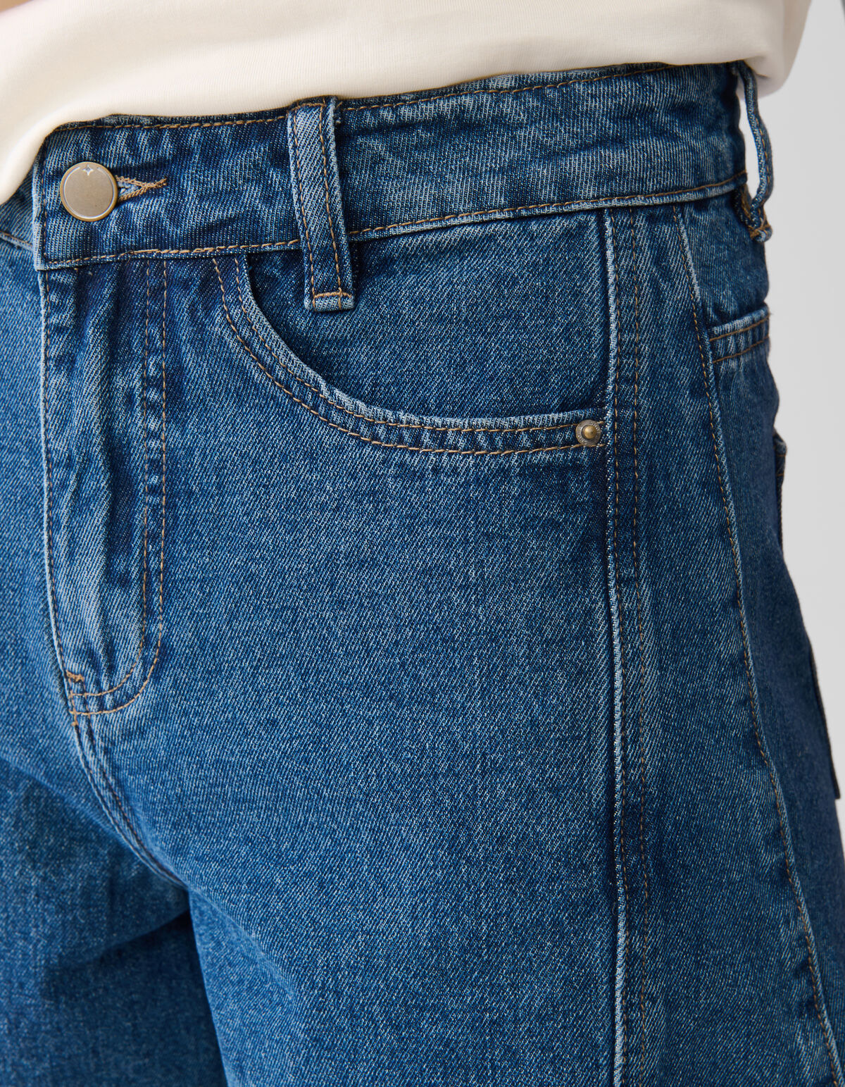 Denim Short Donkerblauw SHOEBY WOMEN