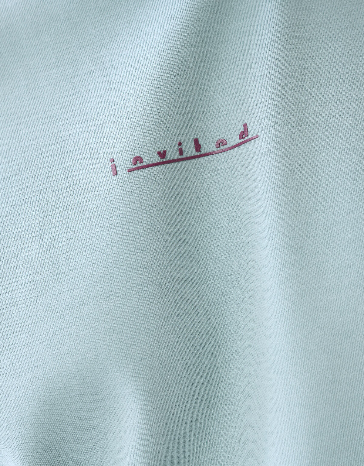 Artwork T-shirt Lichtblauw SHOEBY MEN