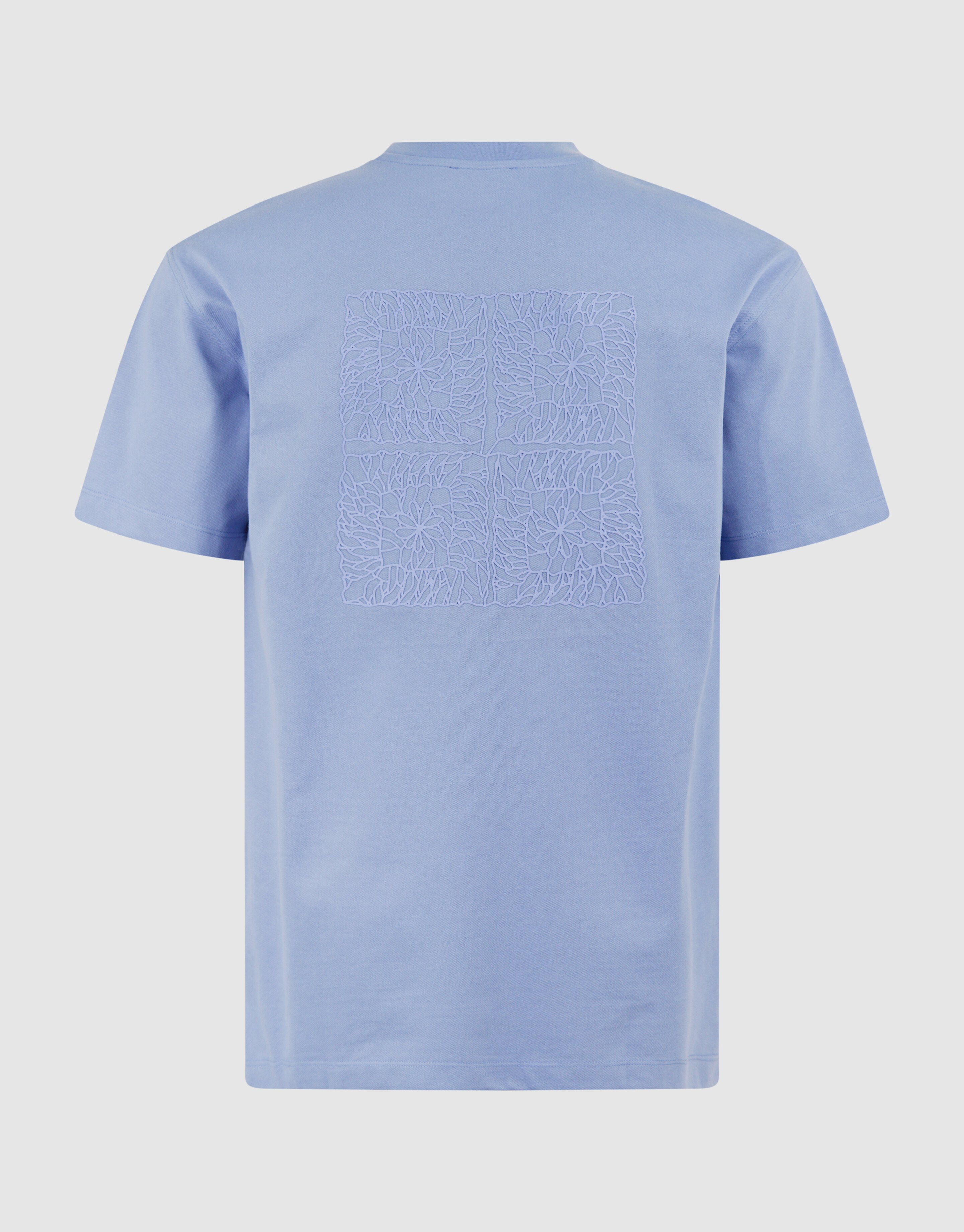 Crochet T-shirt Lichtblauw SHOEBY MEN