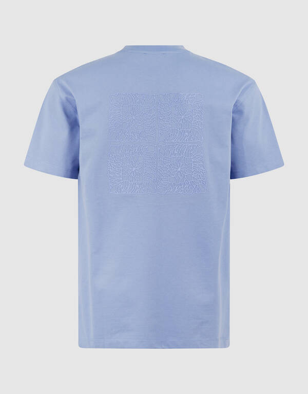 Crochet T-shirt Lichtblauw SHOEBY MEN