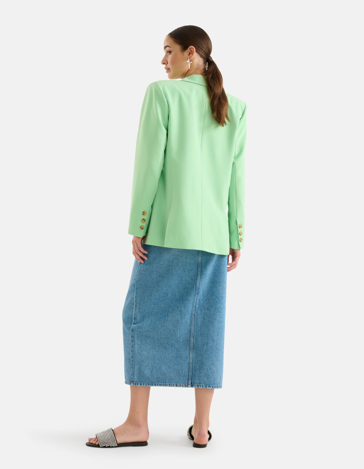 Blazer Groen SHOEBY WOMEN
