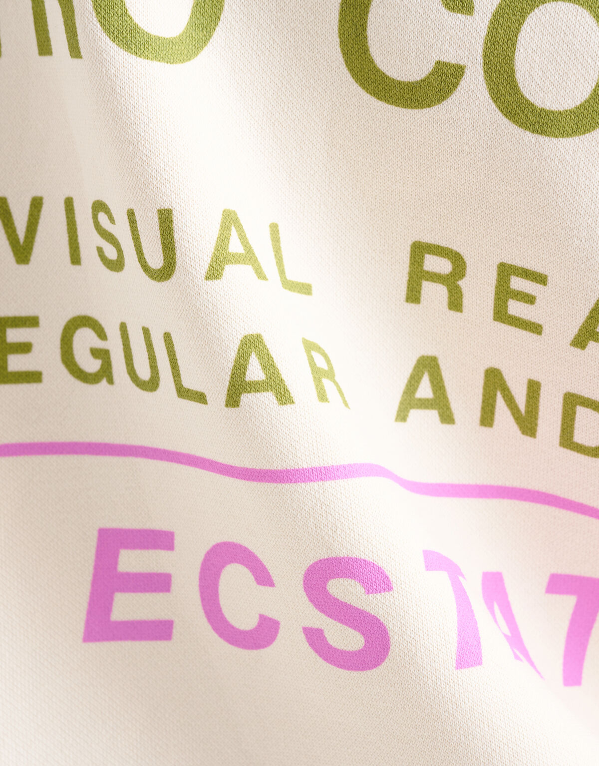 Society Artwork Sweater Beige SHOEBY WOMEN