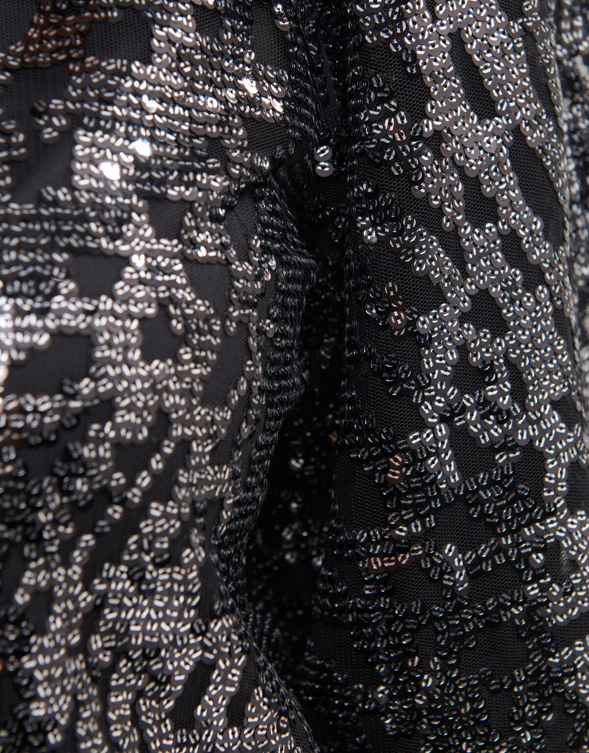 Pailletten Top Zwart By Fred SHOEBY WOMEN