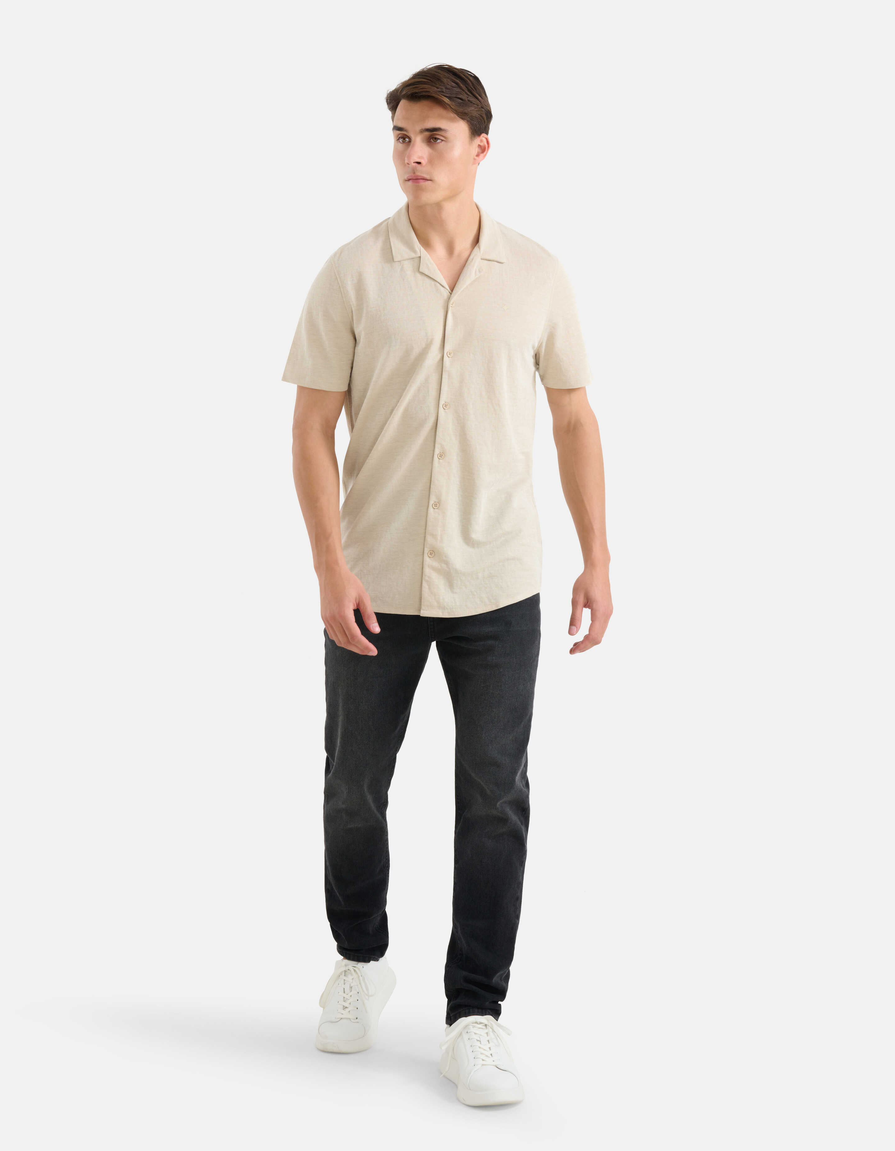 Pique Shirt Zand SHOEBY MEN