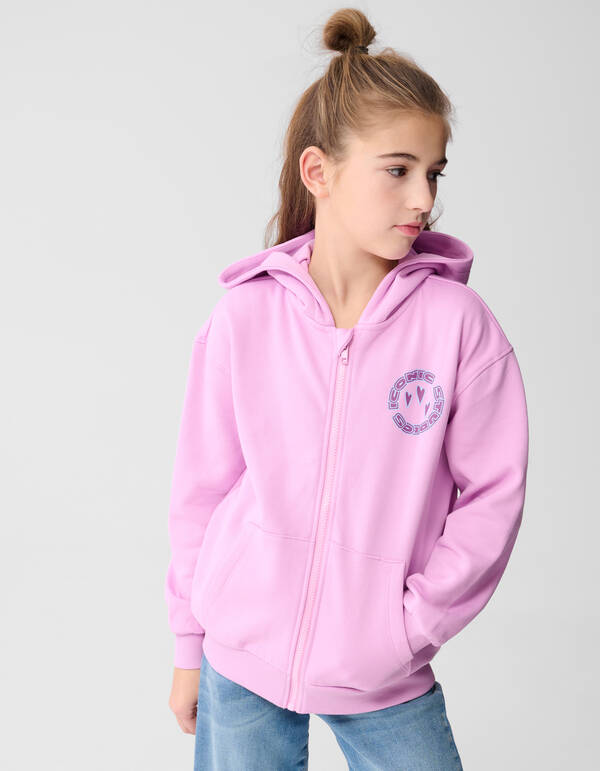 Heart Artwork Vest Roze SHOEBY GIRLS