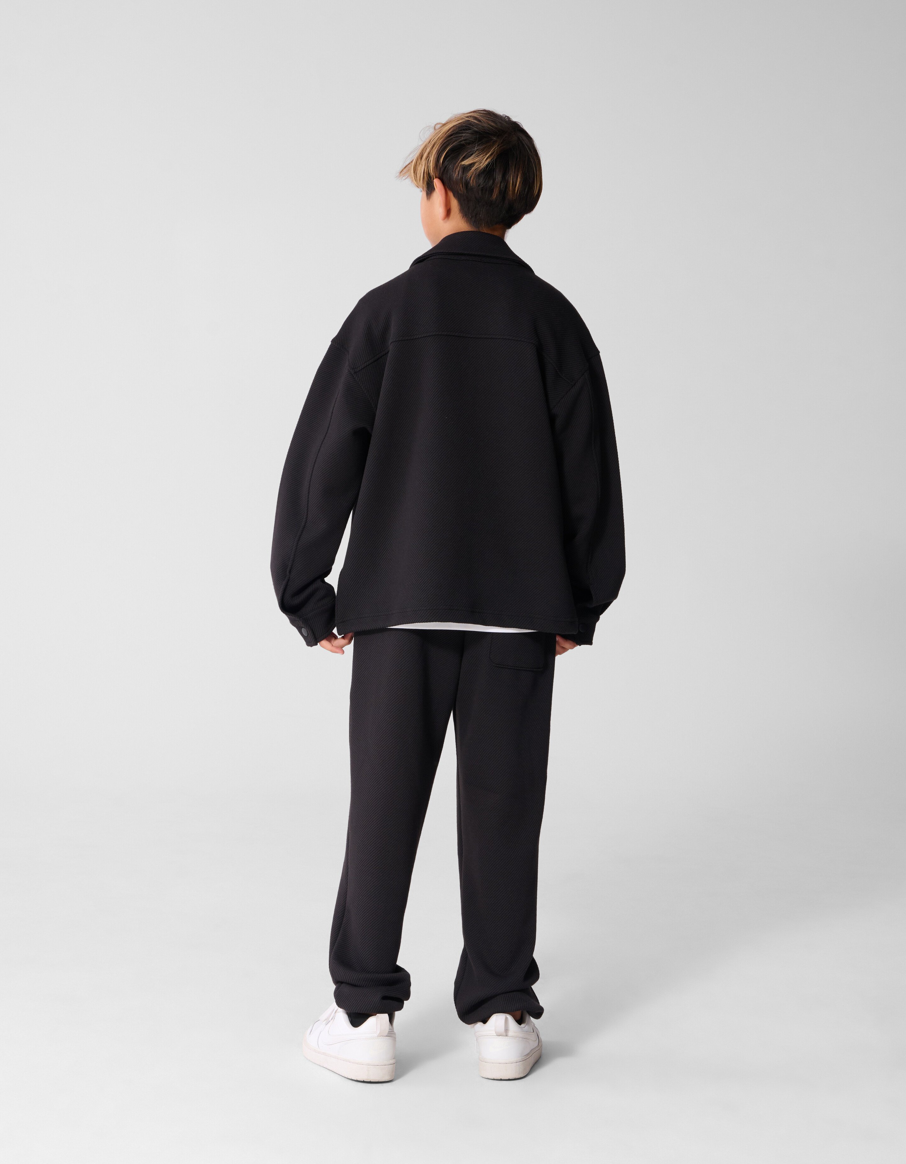 Relaxed Fit Broek Zwart SHOEBY BOYS