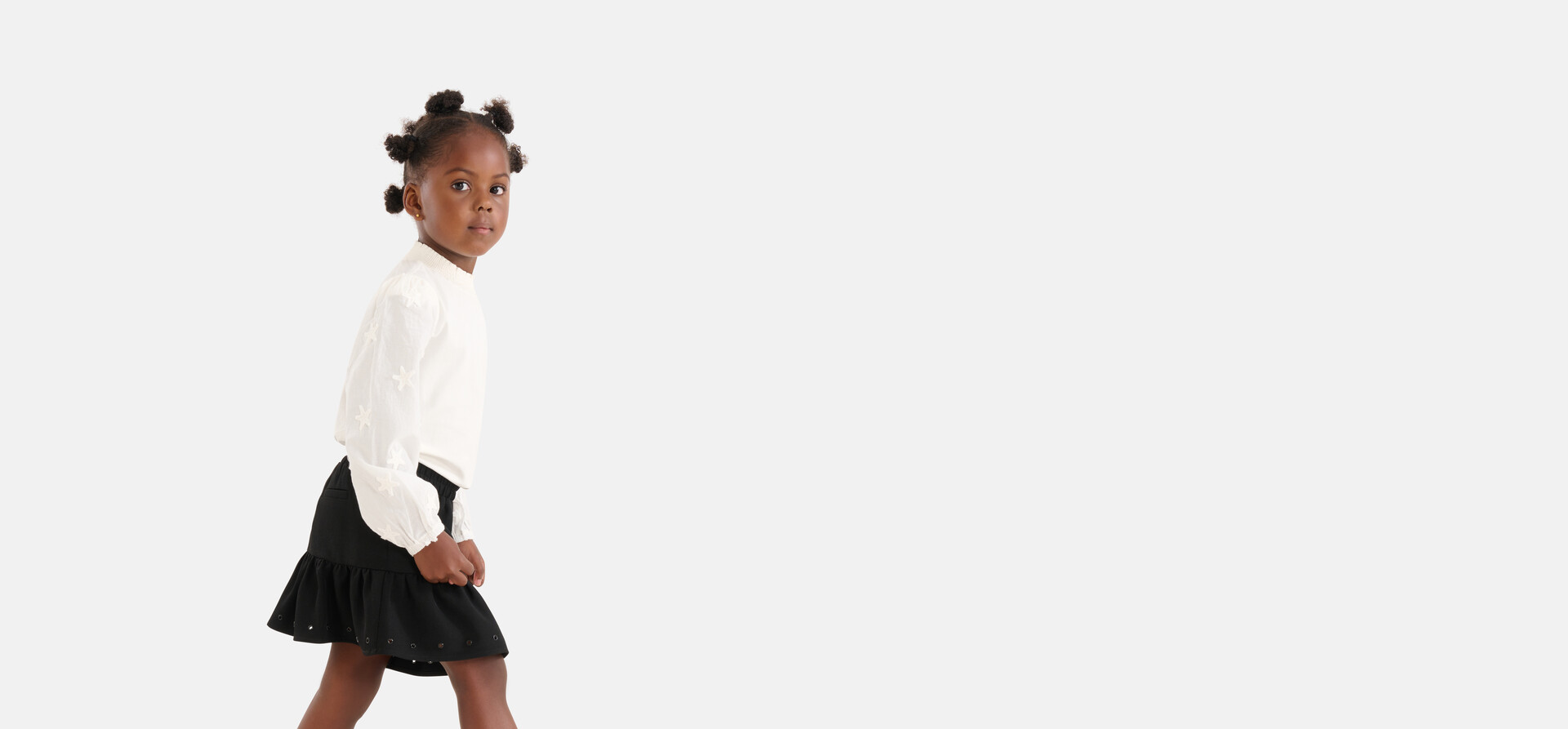 Star Embroidery Top Wit SHOEBY GIRLS