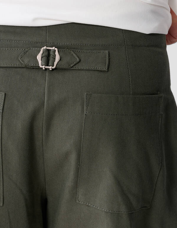 Cargo Barrel Fit Broek Donkergroen SHOEBY GIRLS