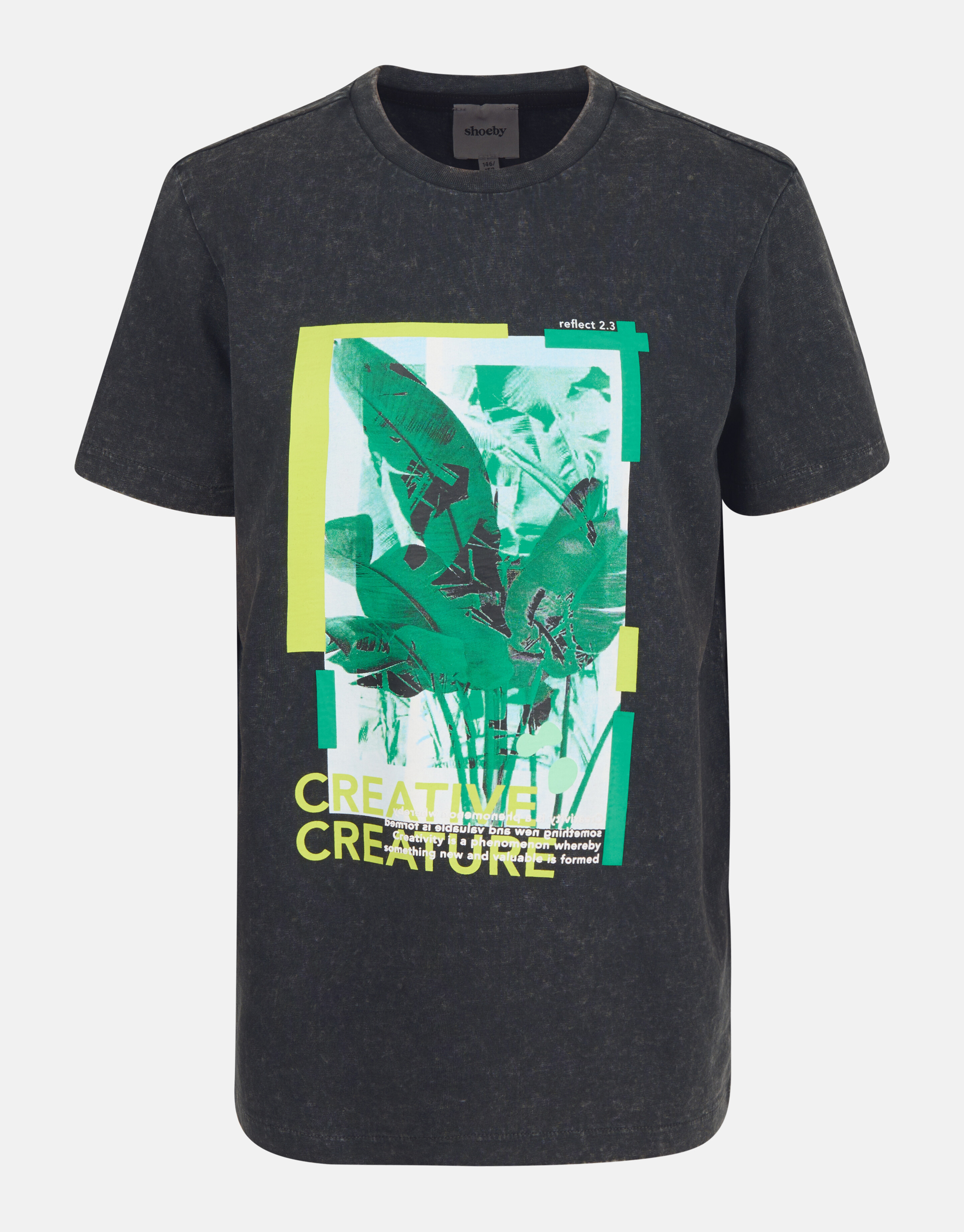Artwork T-shirt Donkergrijs SHOEBY BOYS