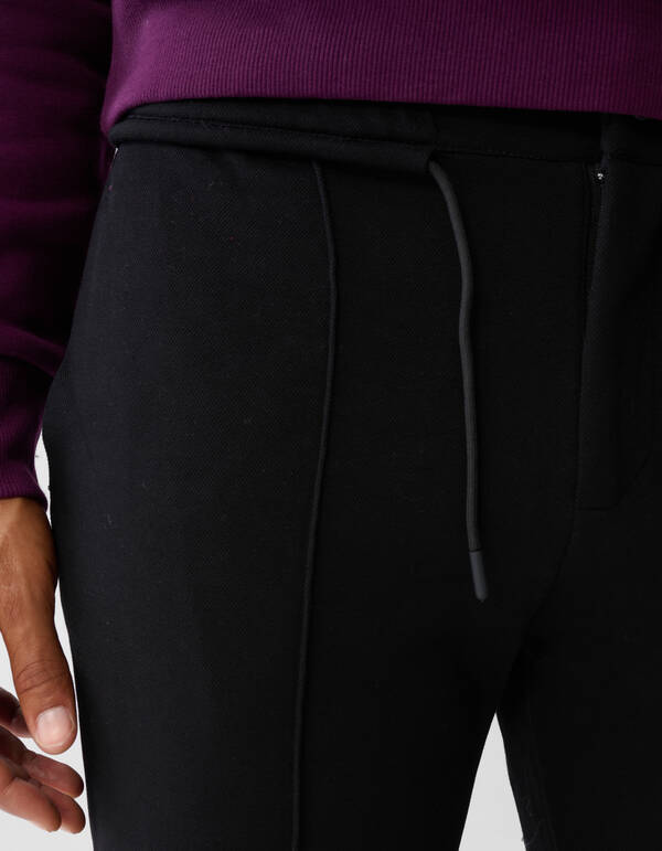 Pique Broek Zwart SHOEBY MEN