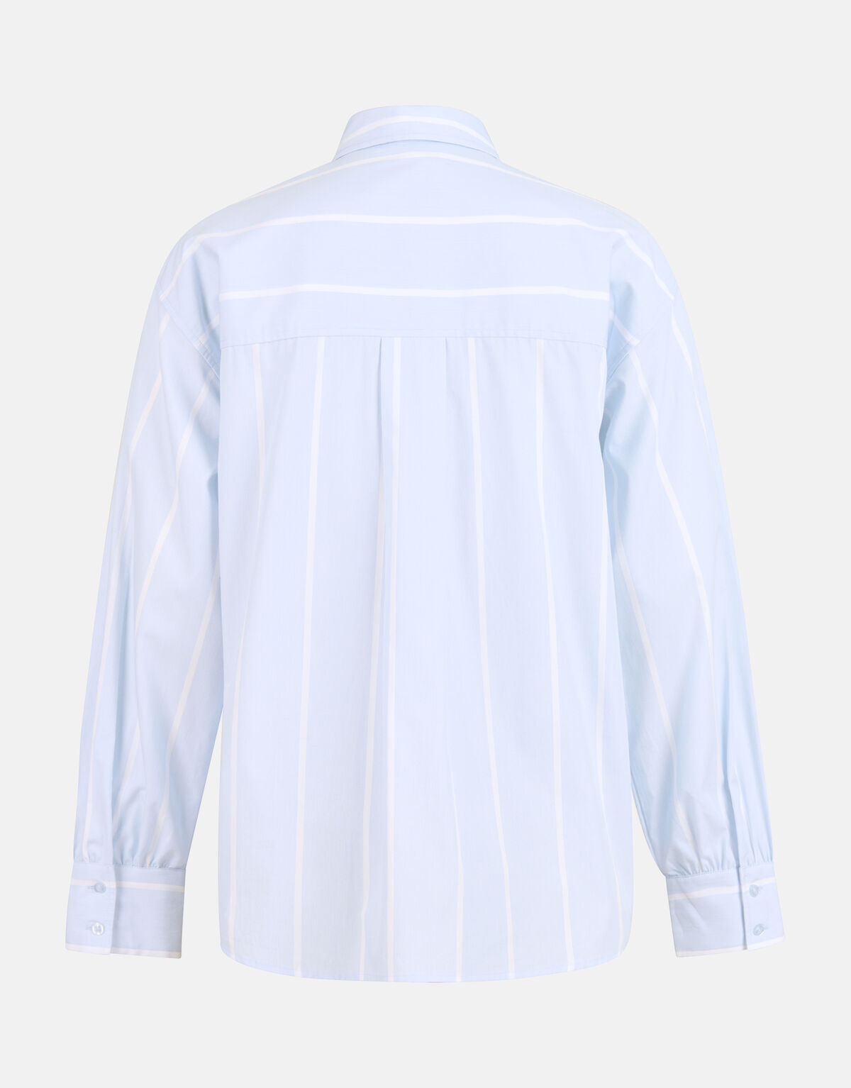 Pinstripe Strass Blouse Lichtblauw By Mieke SHOEBY WOMEN