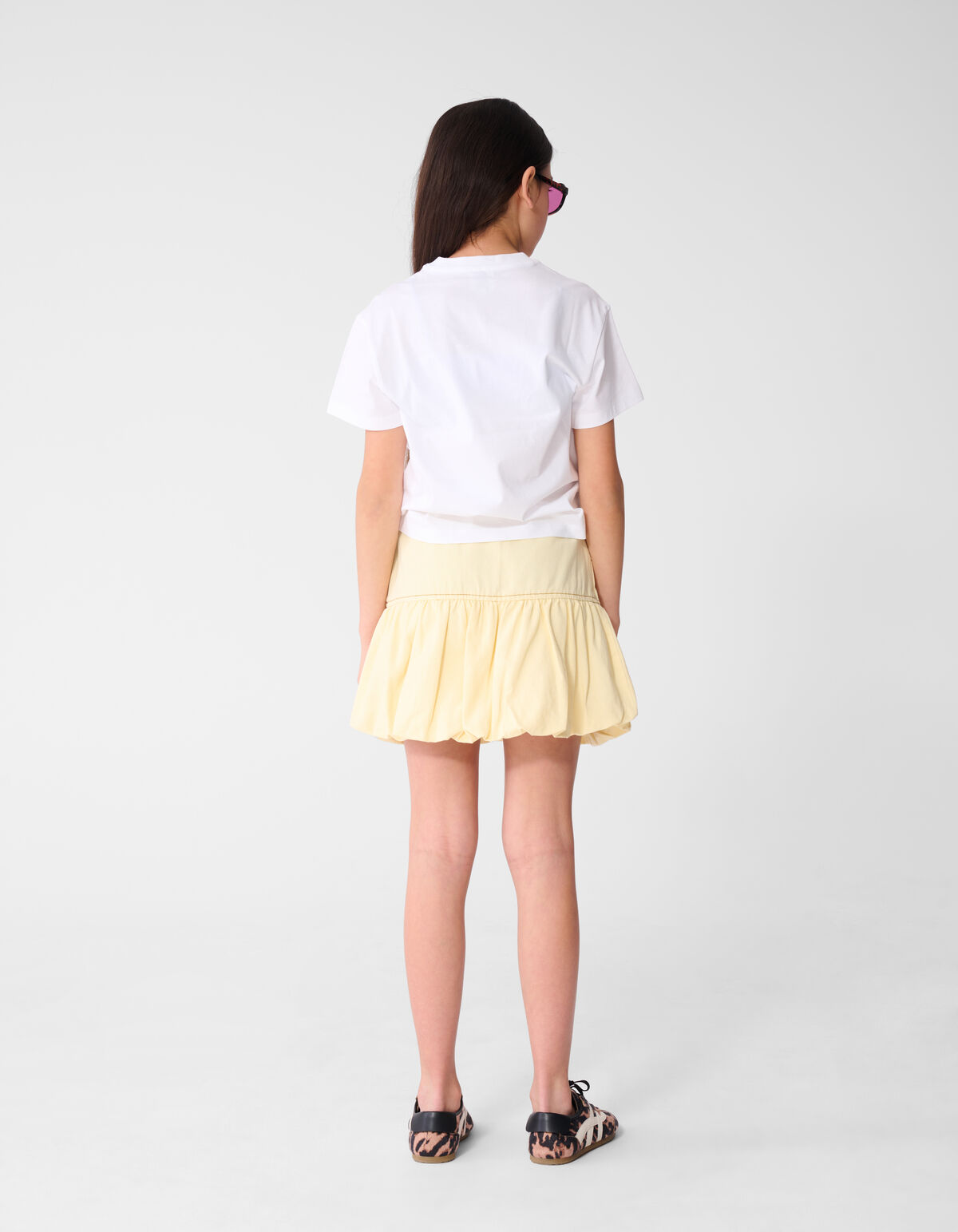 Sun Artwork T-shirt Wit SHOEBY GIRLS