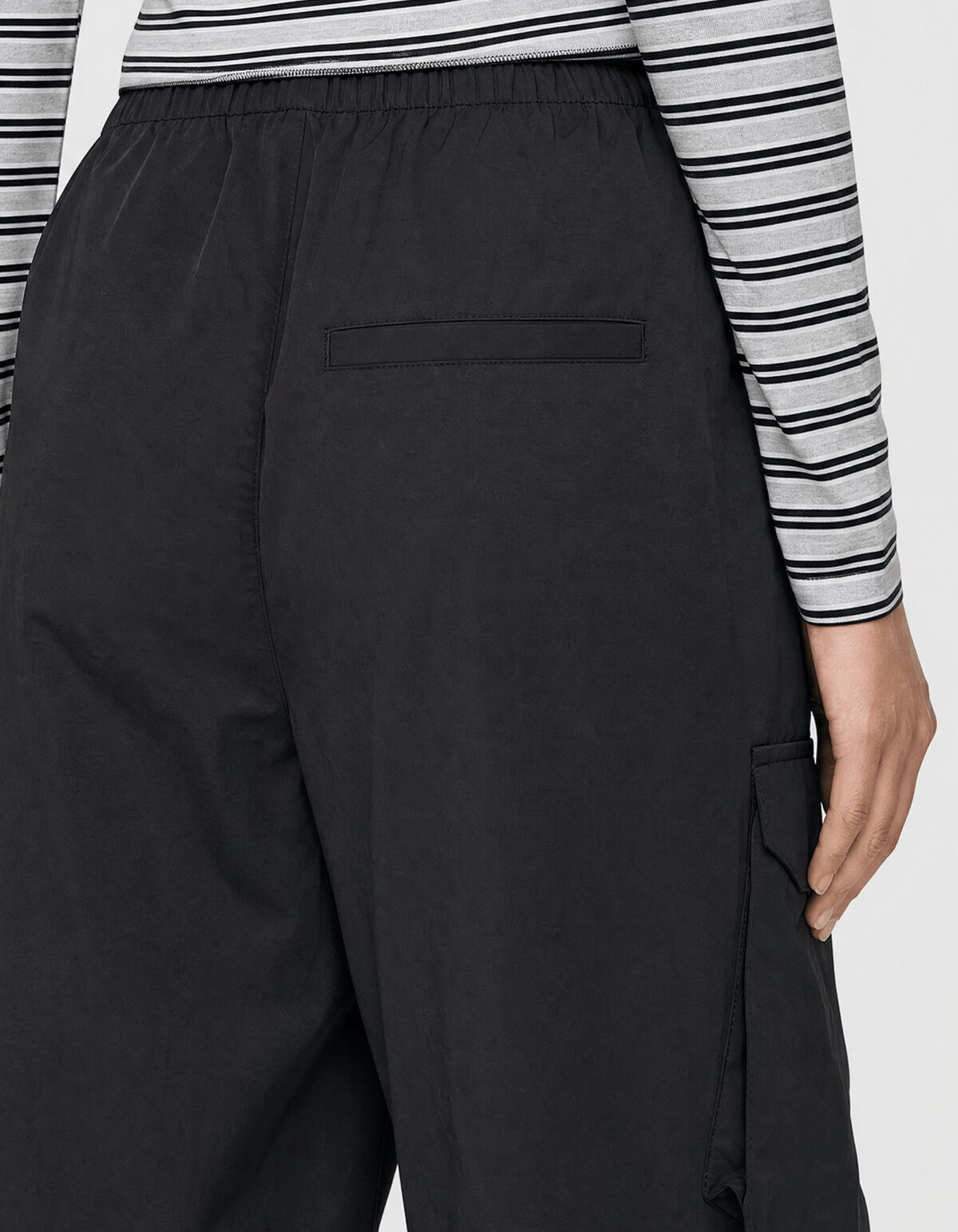 Cargo Balloon Fit Broek Zwart SHOEBY WOMEN