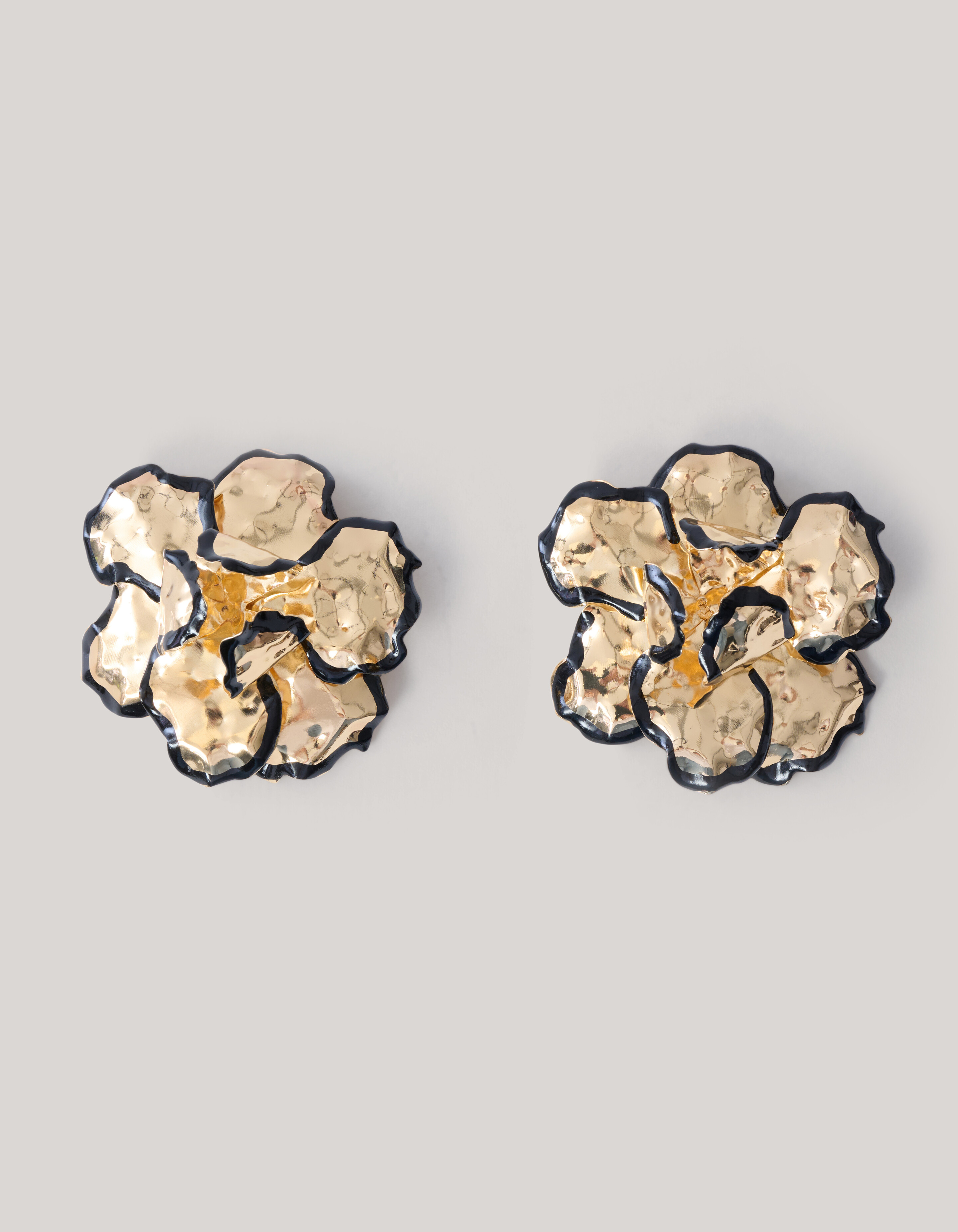 Big Flower Oorbellen Goud SHOEBY ACCESSOIRES