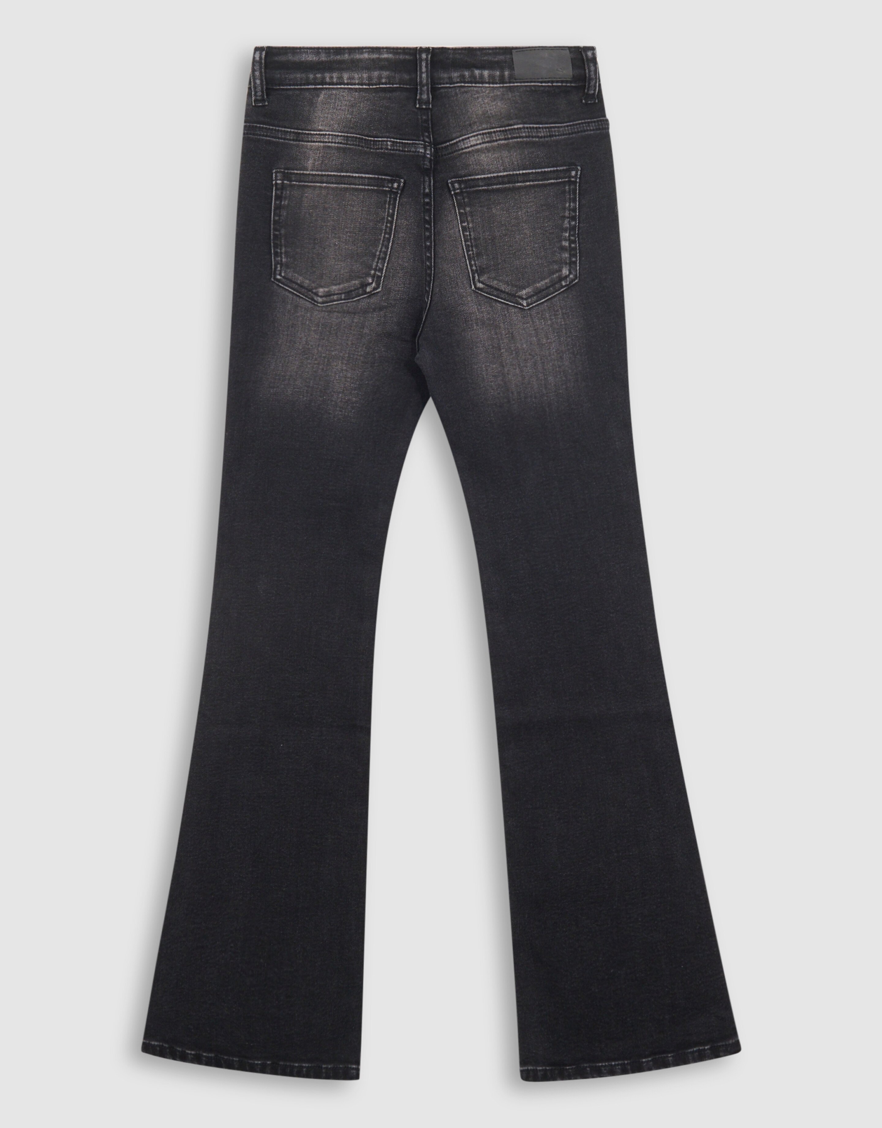 Flared Denim Jeans Zwart SHOEBY GIRLS