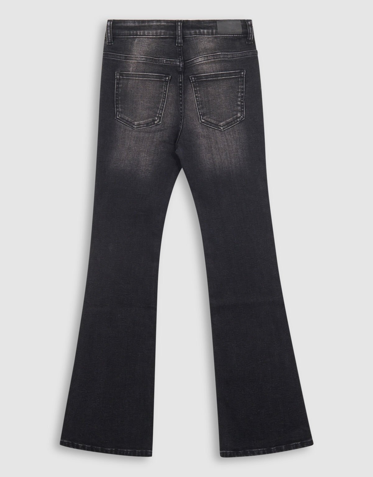 Flared Denim Jeans Zwart SHOEBY GIRLS