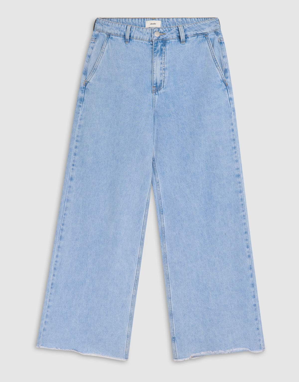 Wide Leg Jeans Bleached SHOEBY WOMEN