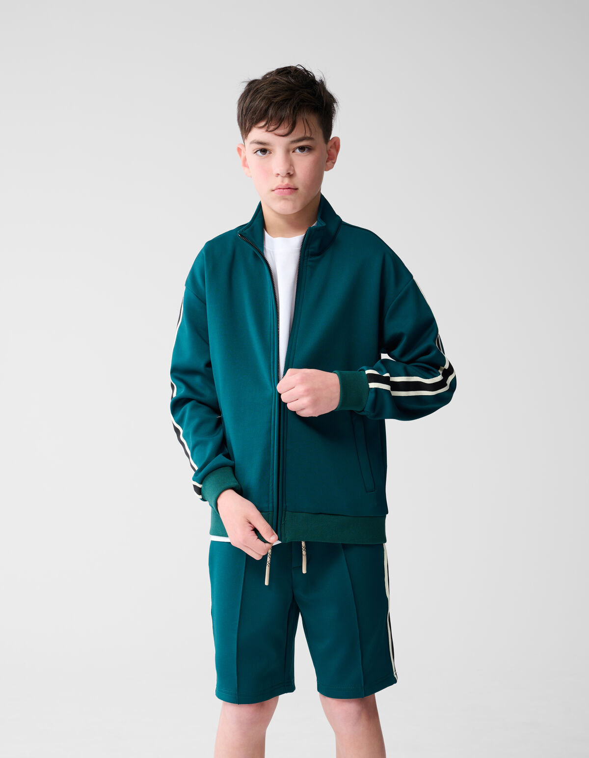 Sporty Jack Donkergroen SHOEBY BOYS