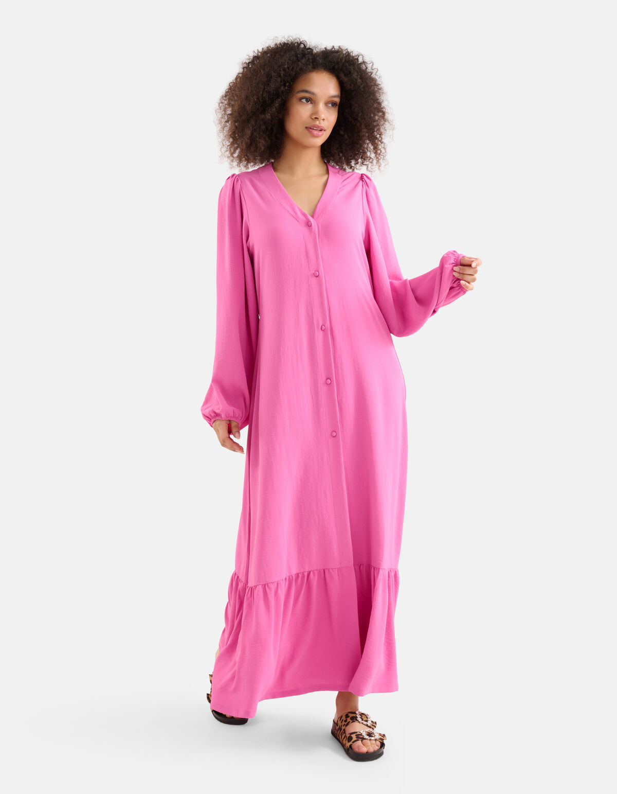 Maxi Jurk Roze SHOEBY WOMEN