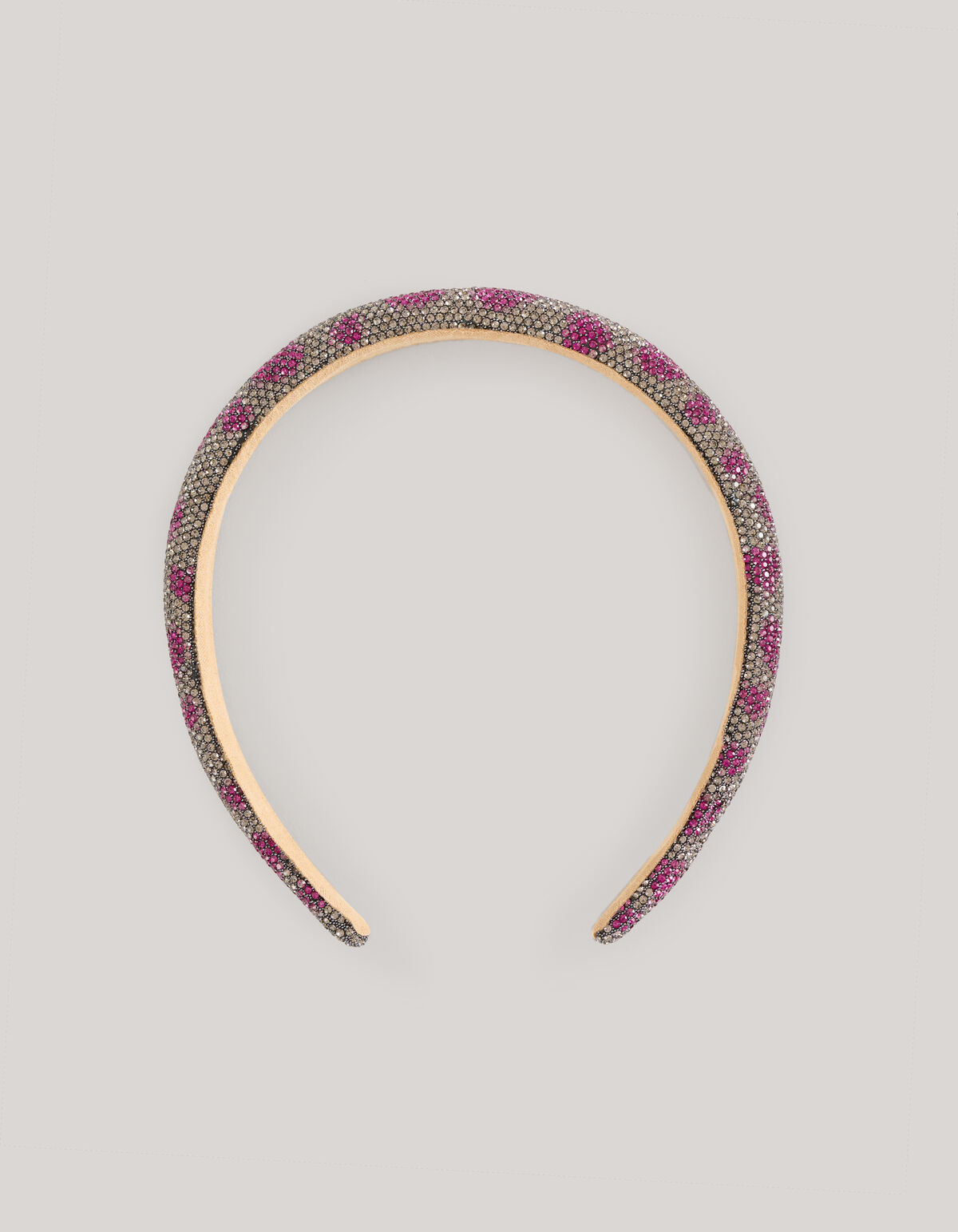 Strass Haarband Roze SHOEBY ACCESSOIRES