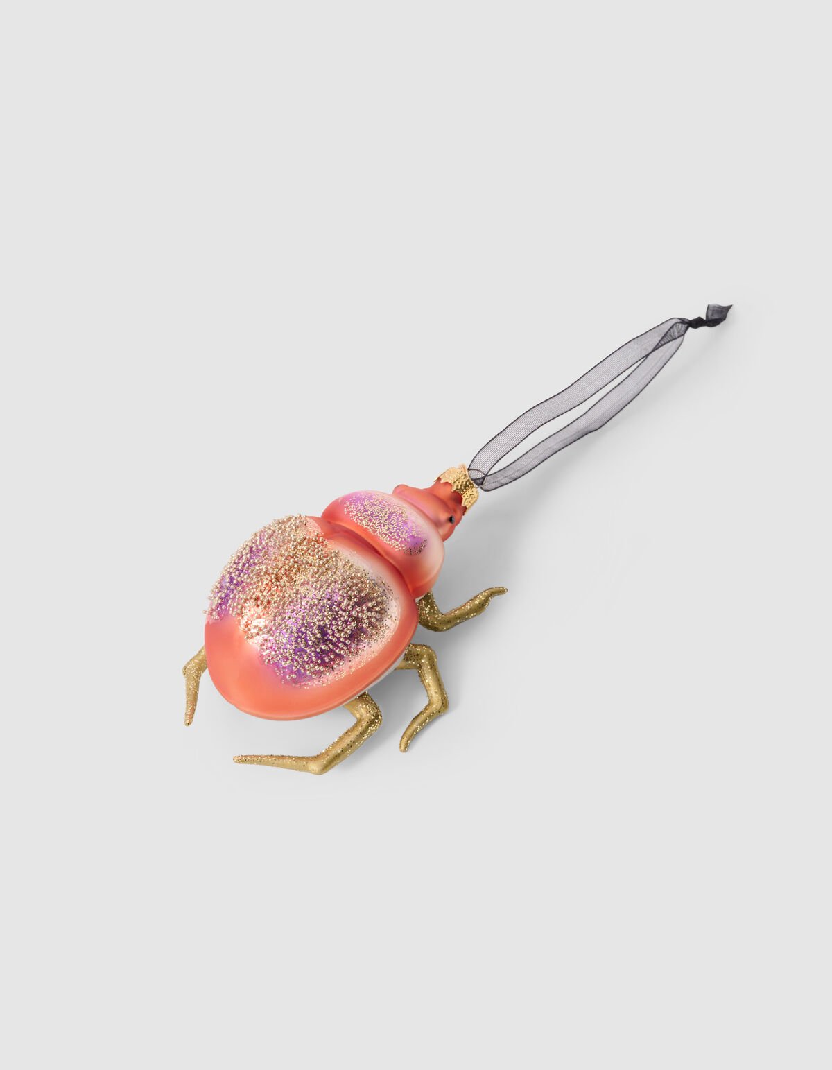 Kever Kerstbal Oranje By Fred SHOEBY ACCESSOIRES