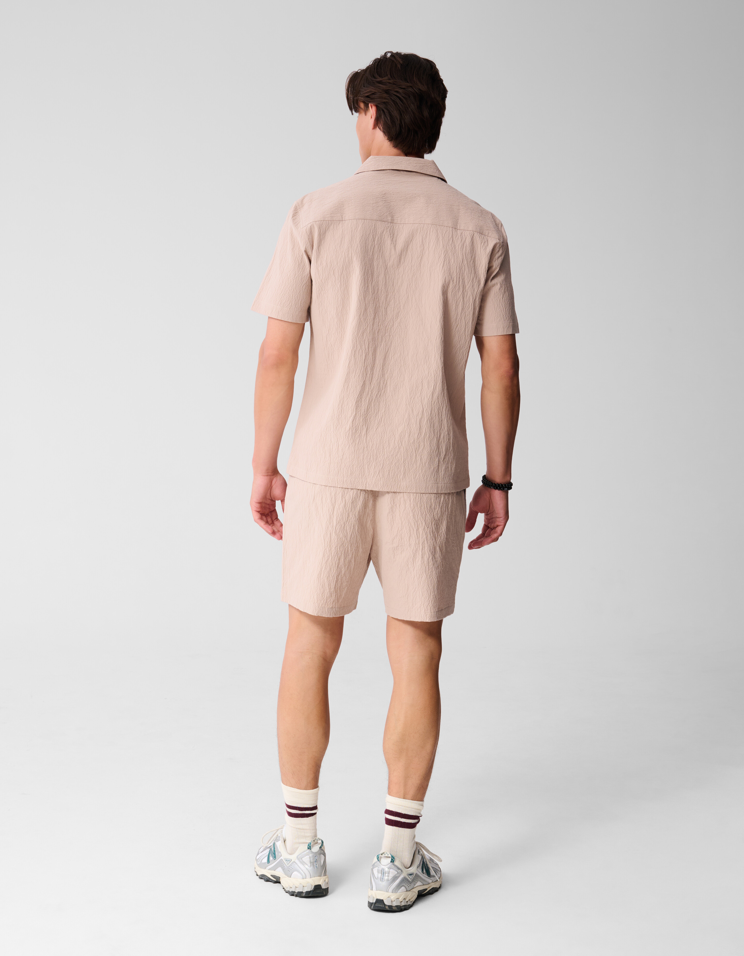 Structuur Shirt Zand SHOEBY MEN
